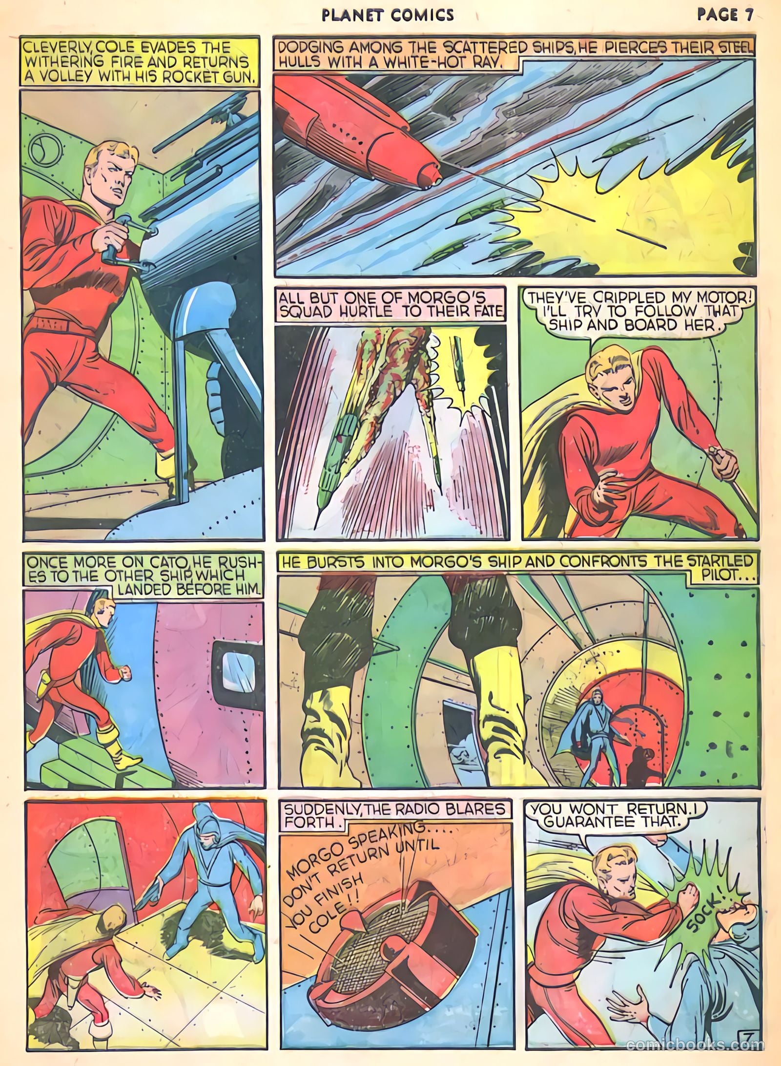 Planet Comics #5 (1940) — page 9 of 69