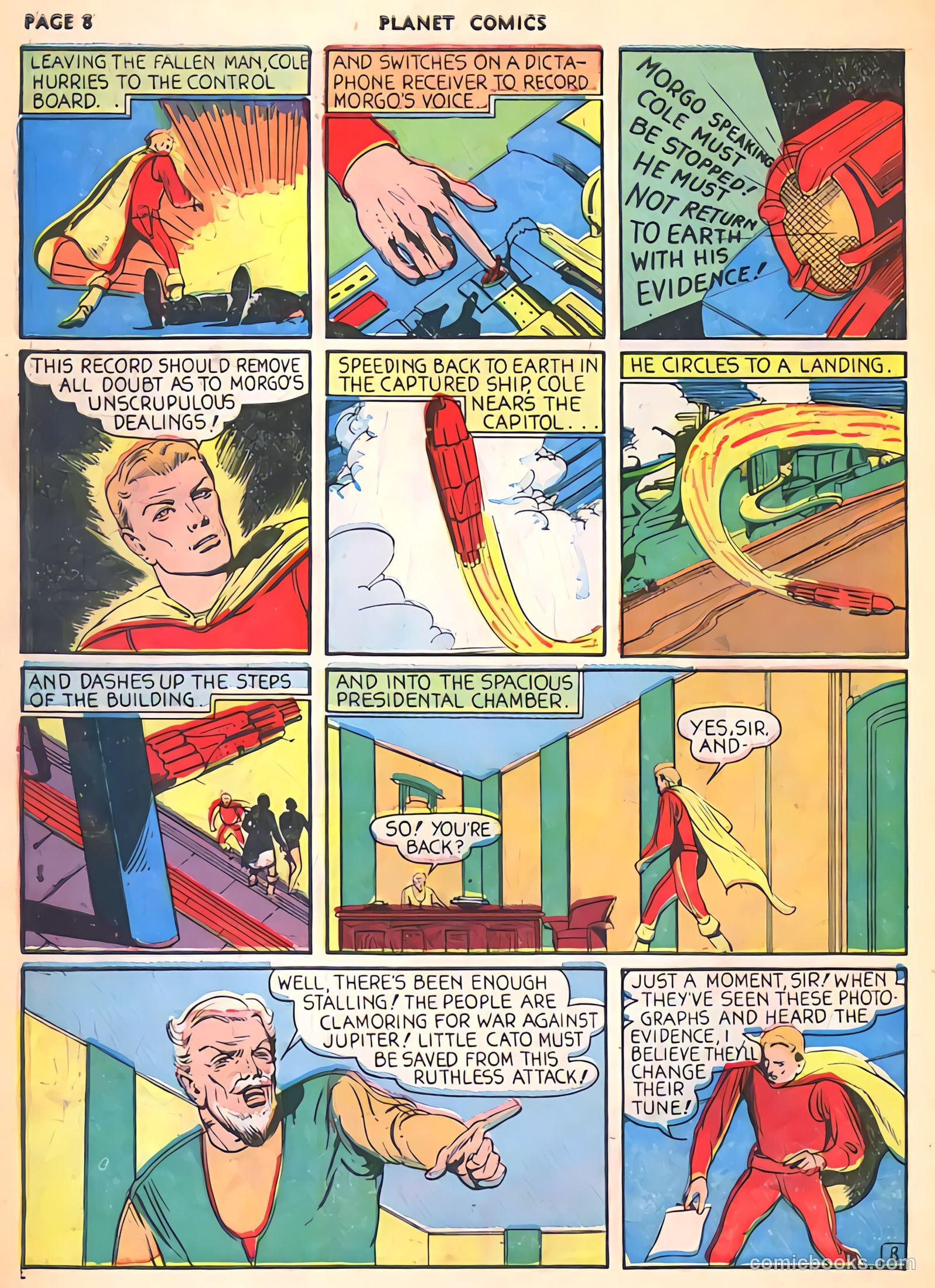 Planet Comics #5 (1940) — page 10 of 69