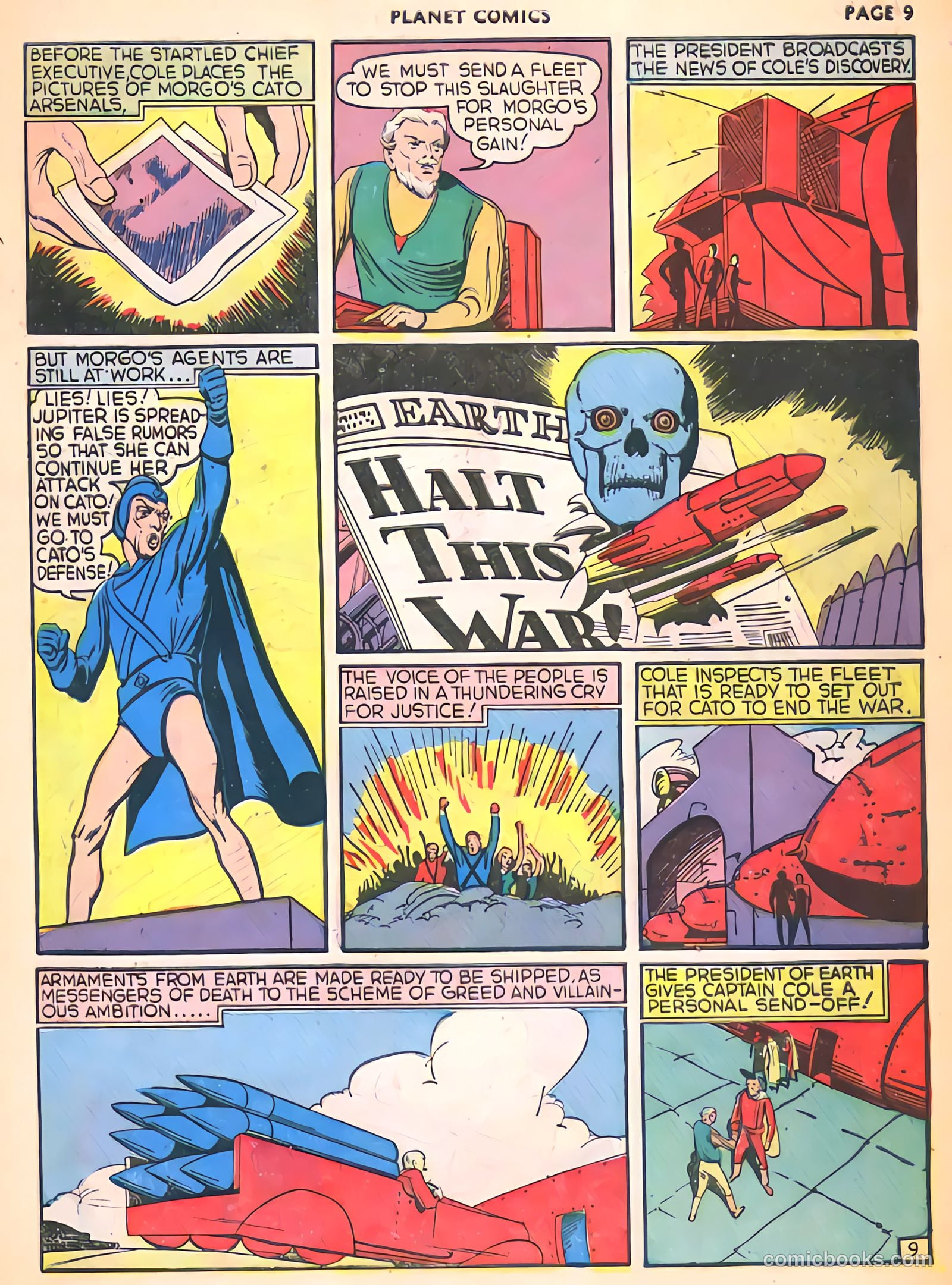 Planet Comics #5 (1940) — page 11 of 69