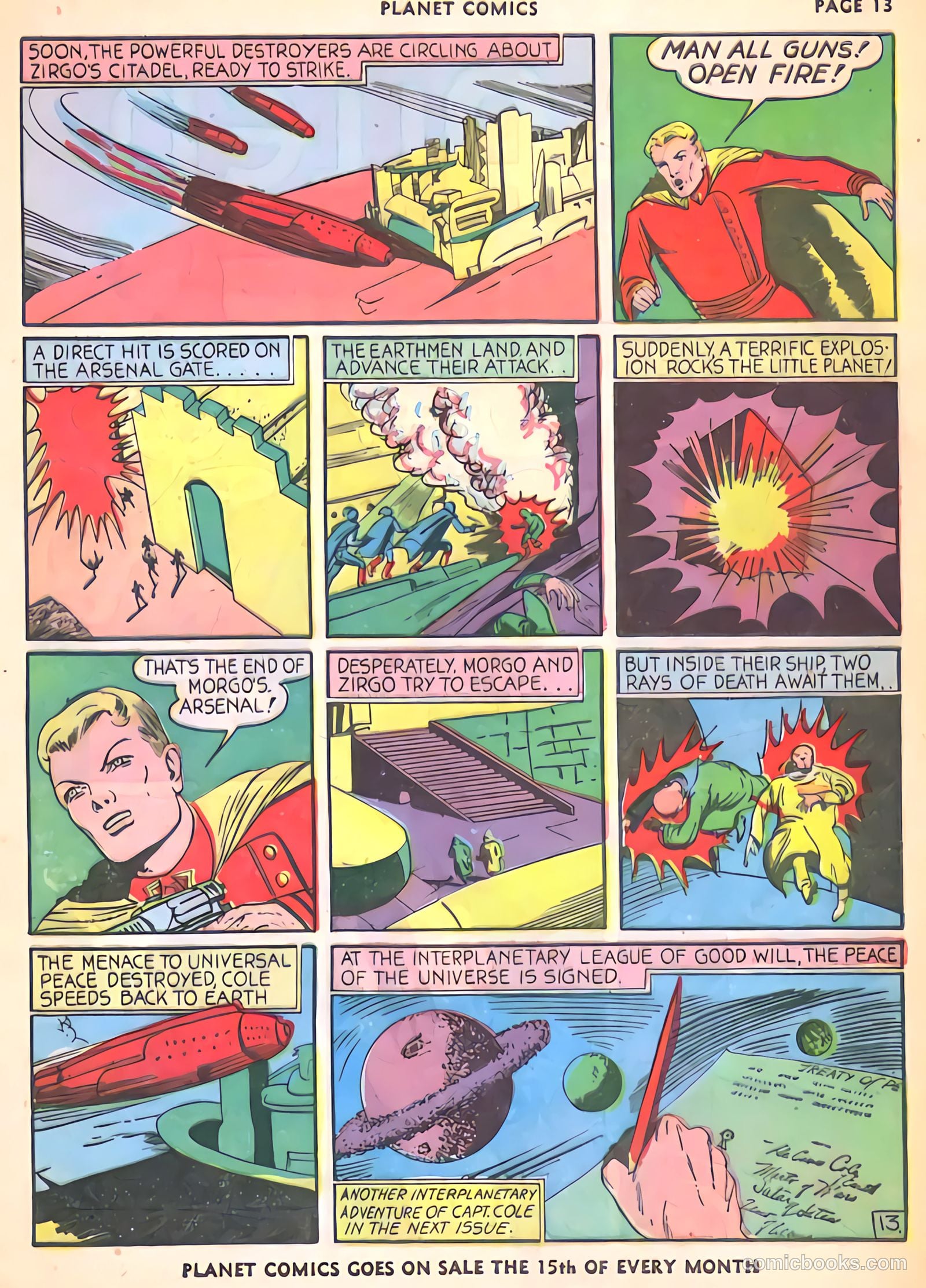 Planet Comics #5 (1940) — page 15 of 69
