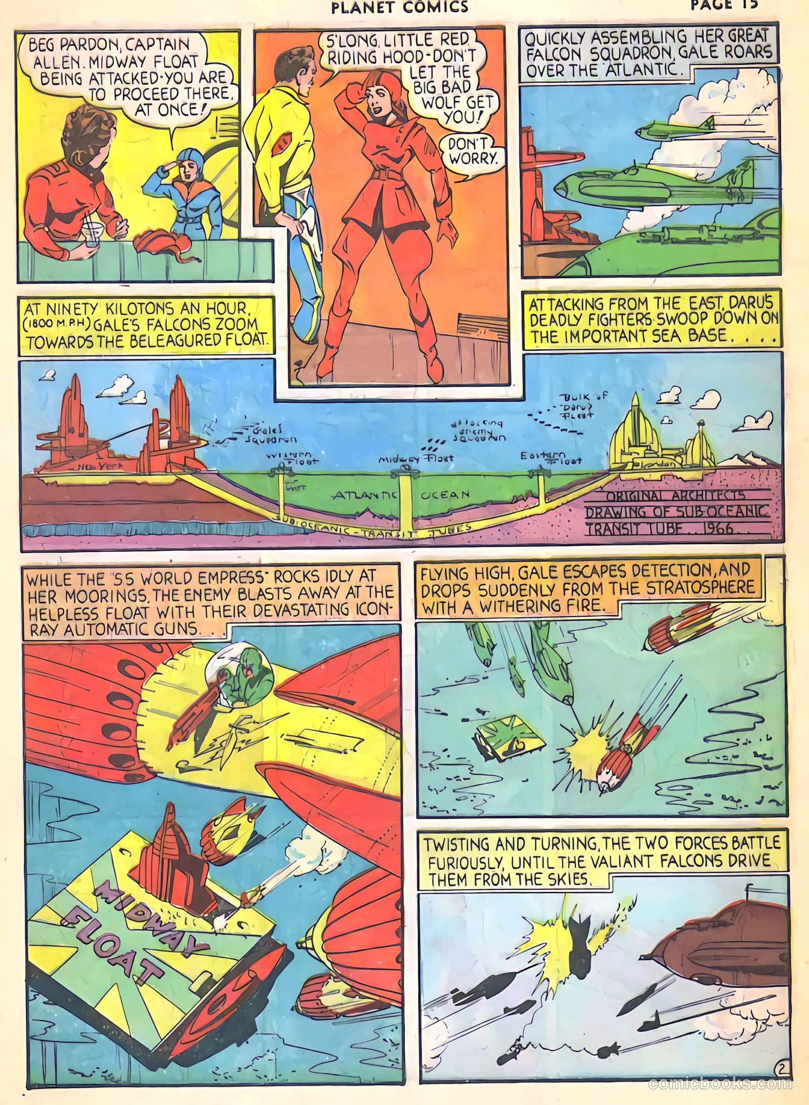 Planet Comics #5 (1940) — page 17 of 69