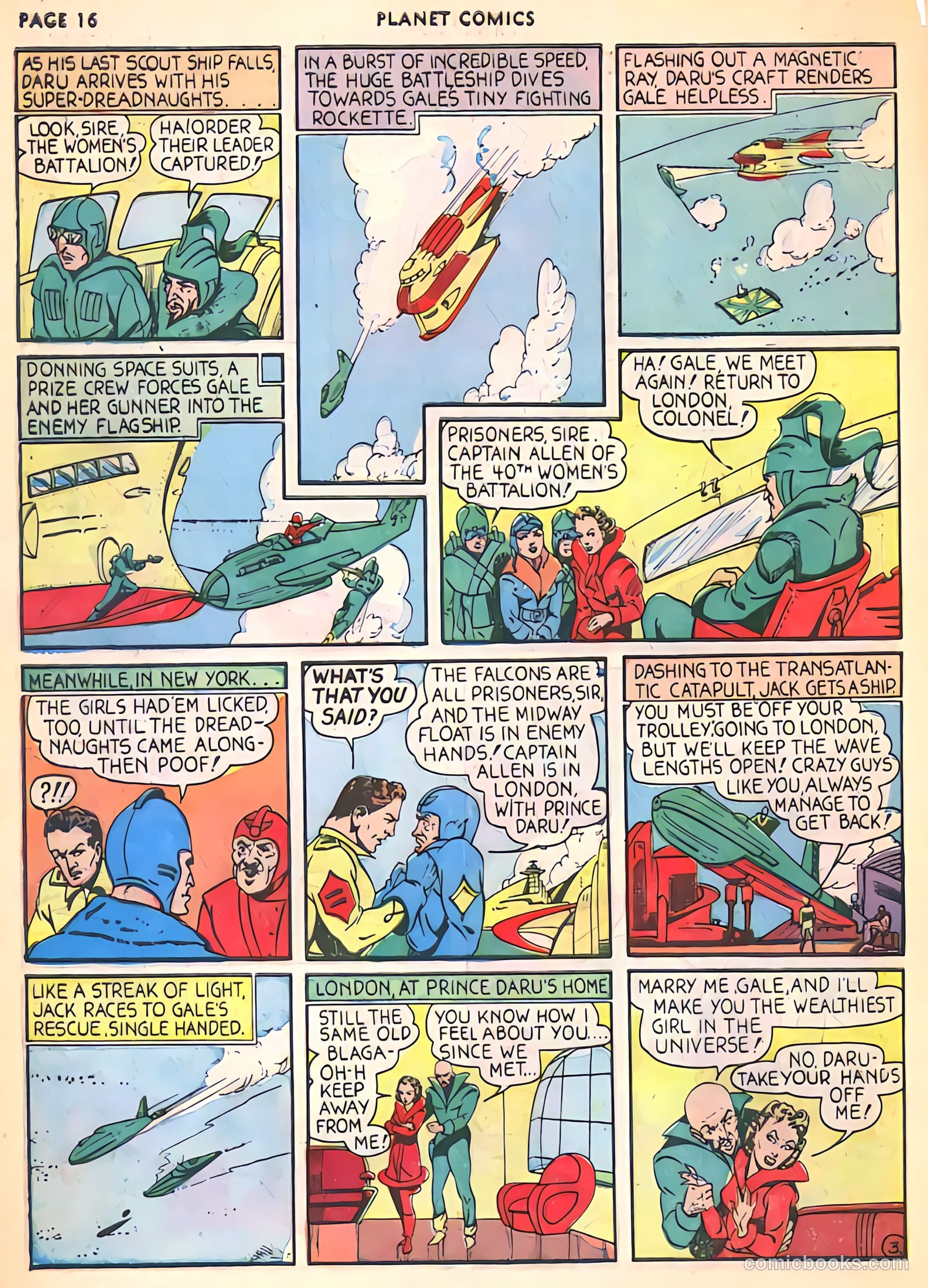 Planet Comics #5 (1940) — page 18 of 69