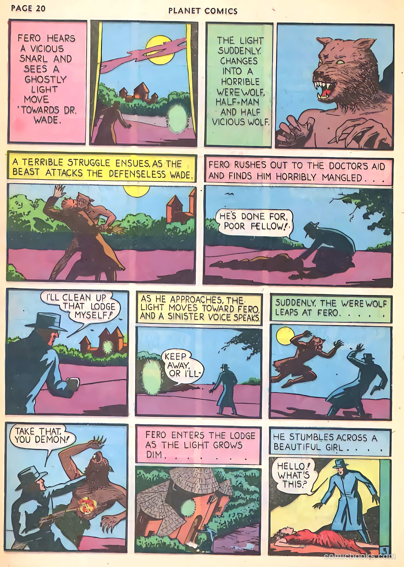 Planet Comics #5 (1940) — page 22 of 69