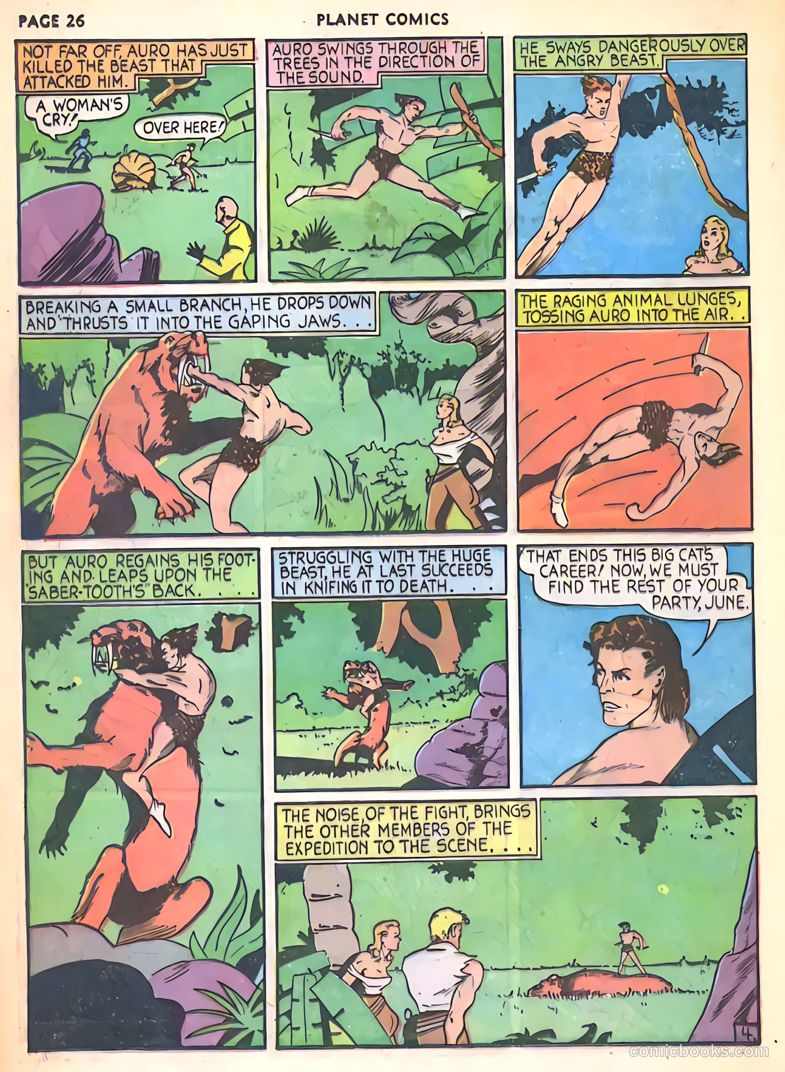Planet Comics #5 (1940) — page 28 of 69