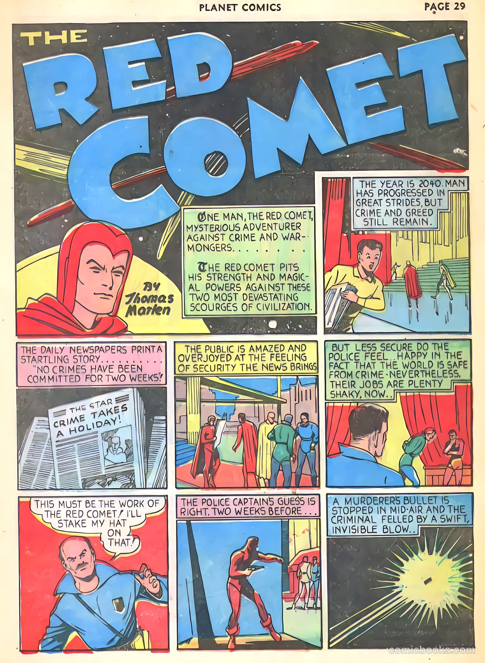 Planet Comics #5 (1940) — page 31 of 69