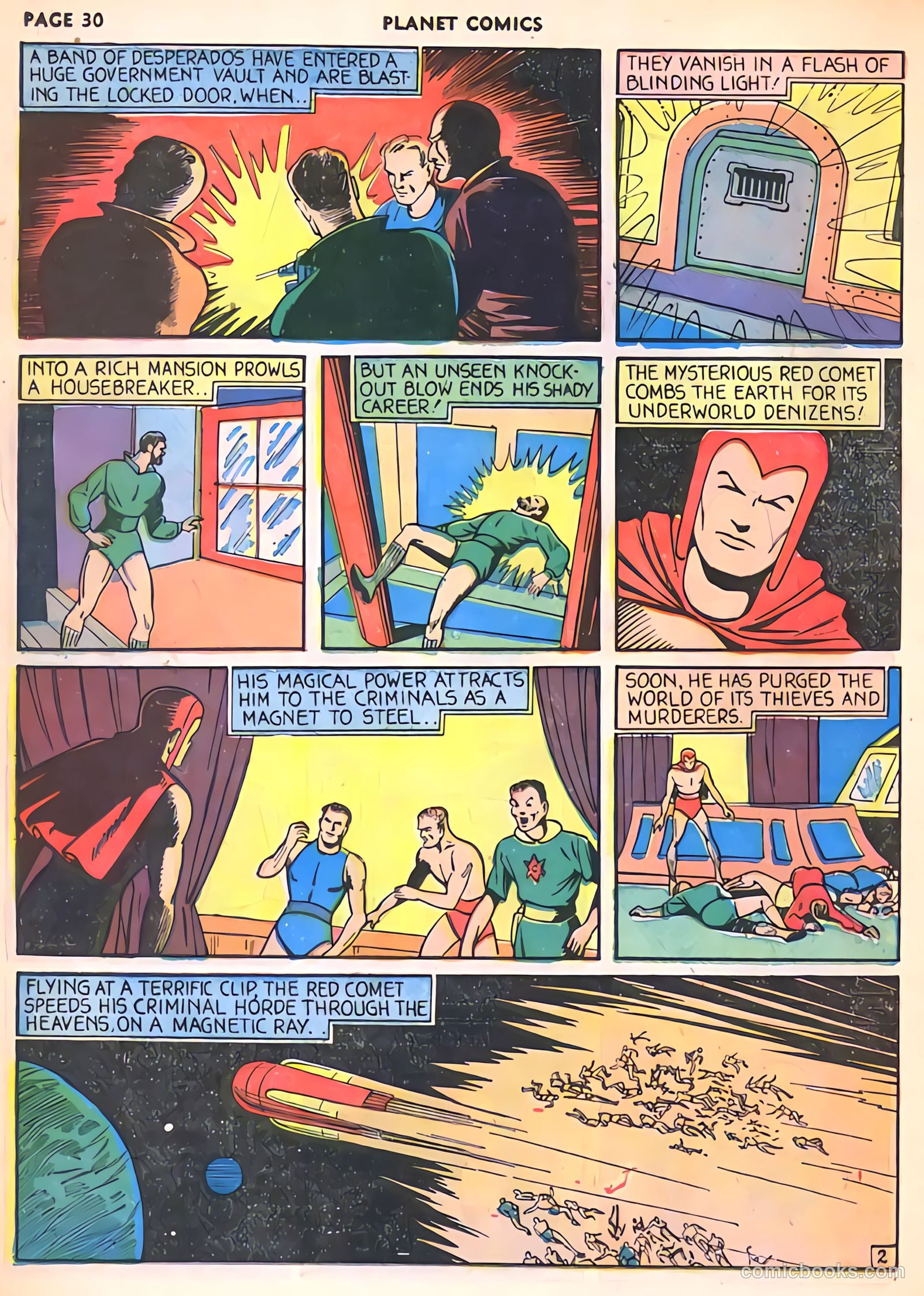 Planet Comics #5 (1940) — page 32 of 69