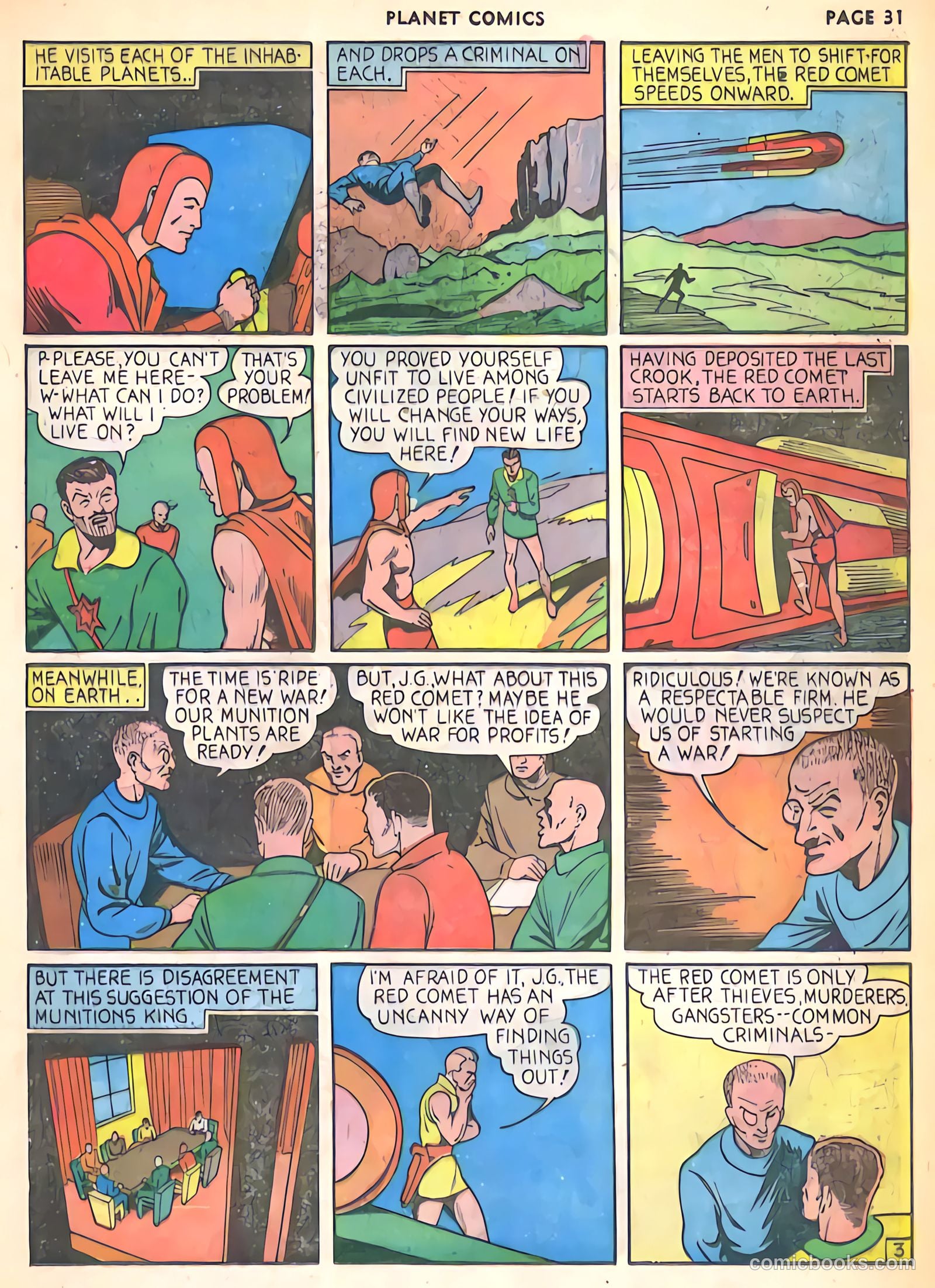 Planet Comics #5 (1940) — page 33 of 69