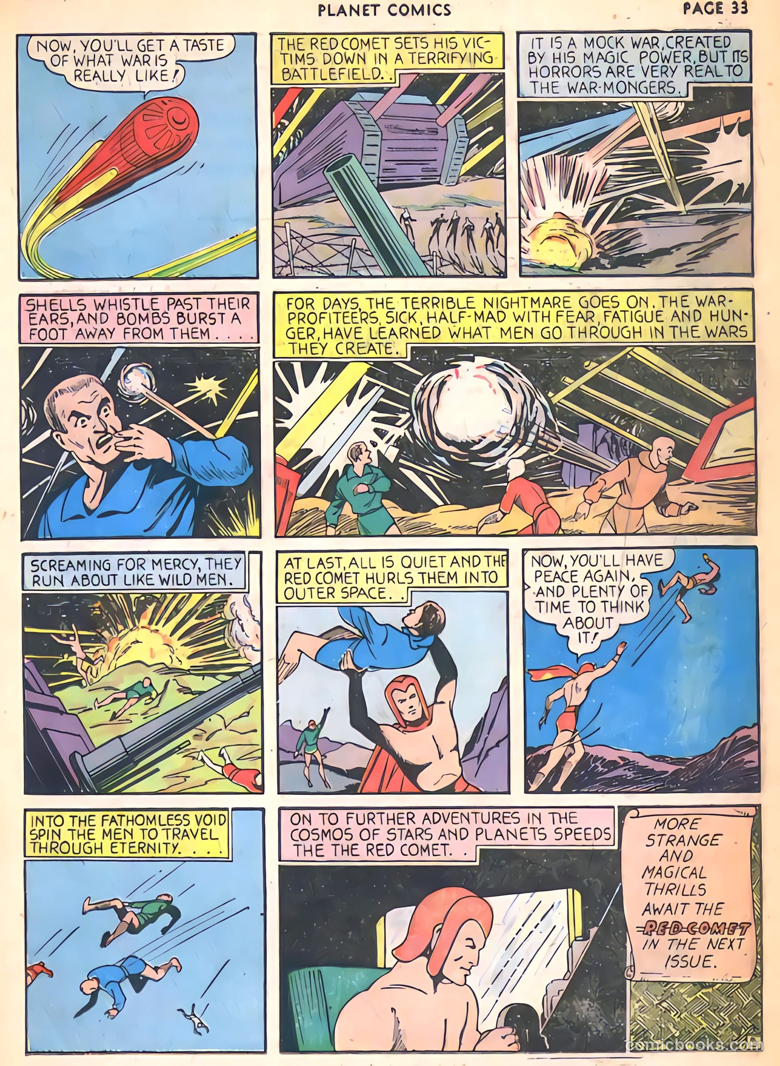Planet Comics #5 (1940) — page 35 of 69