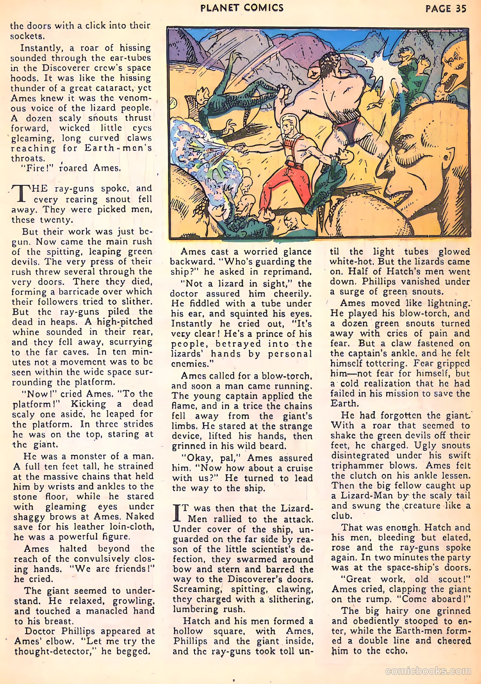 Planet Comics #5 (1940) — page 37 of 69