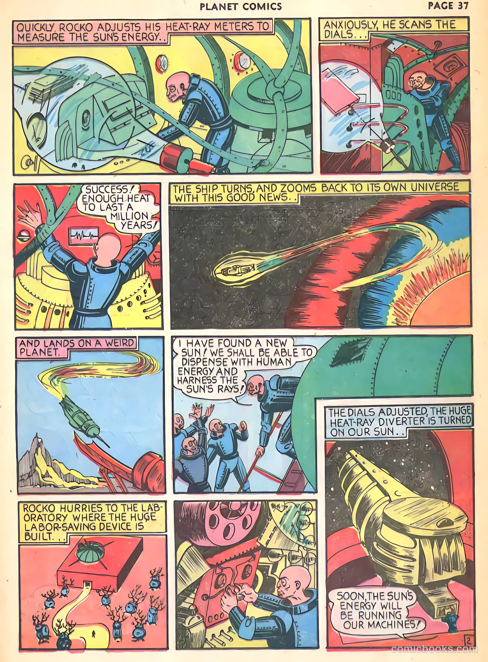 Planet Comics #5 (1940) — page 39 of 69