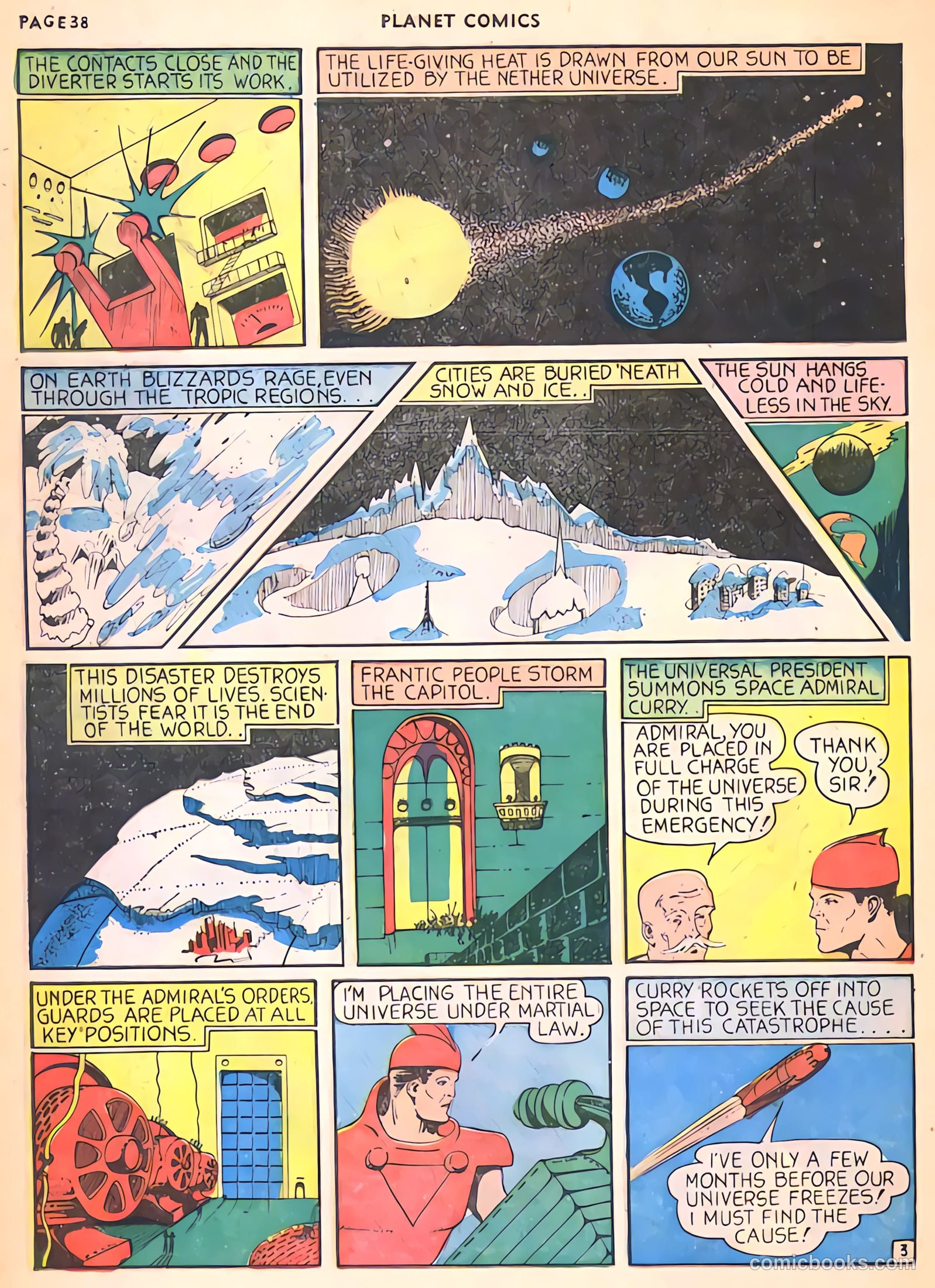 Planet Comics #5 (1940) — page 40 of 69