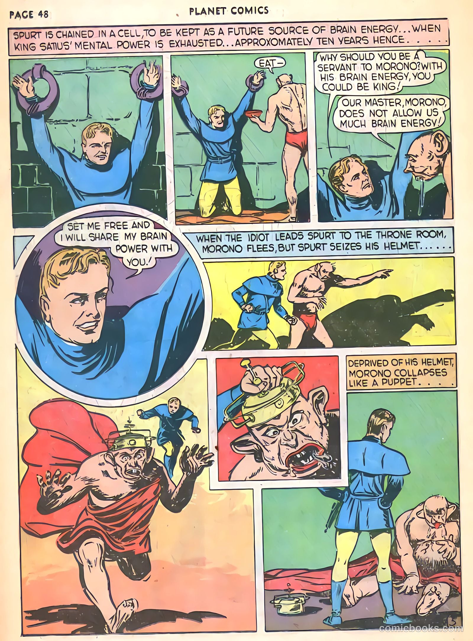 Planet Comics #5 (1940) — page 50 of 69