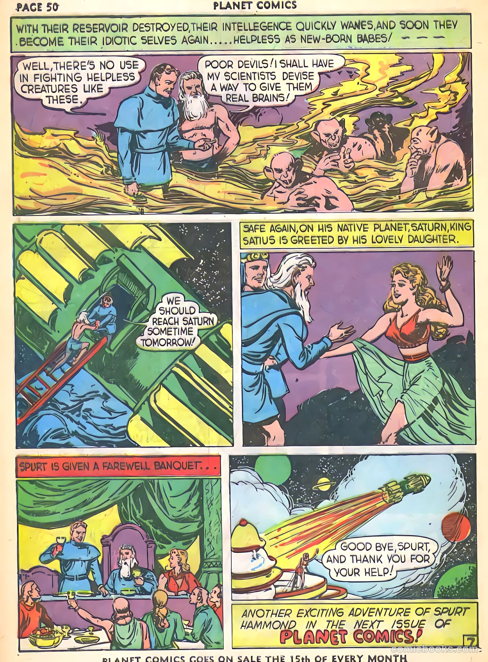 Planet Comics #5 (1940) — page 52 of 69