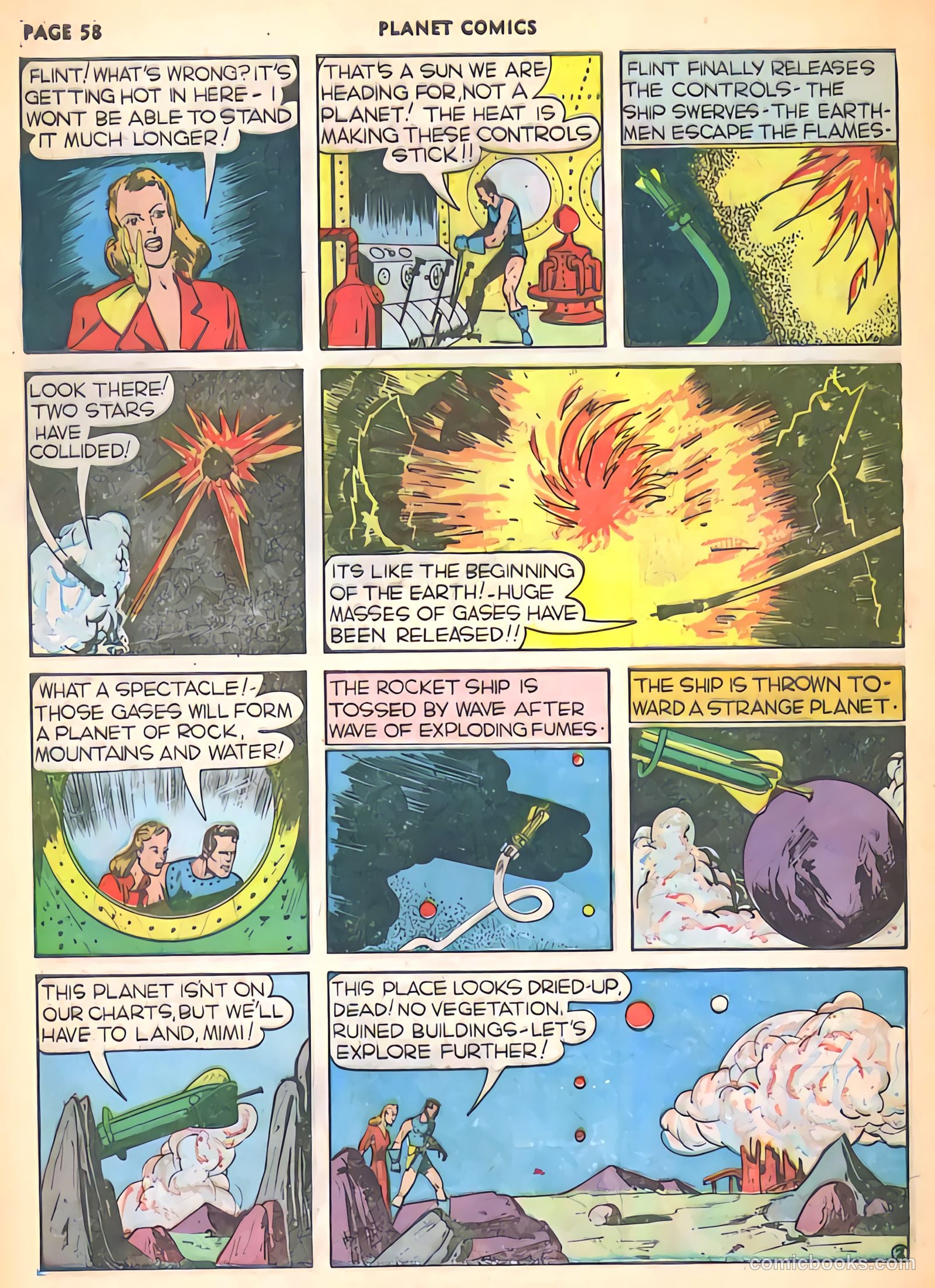 Planet Comics #5 (1940) — page 60 of 69