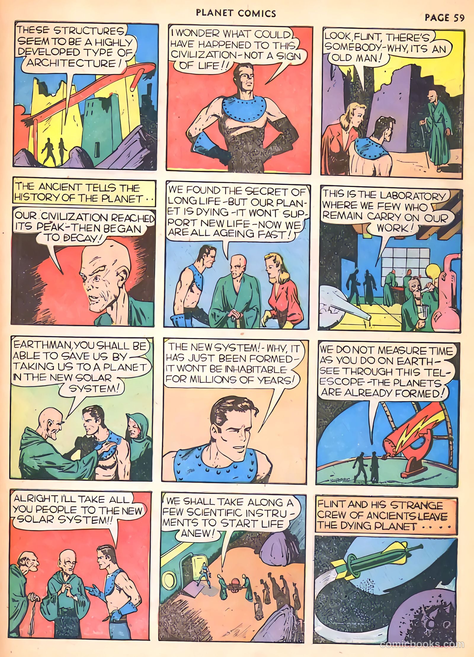Planet Comics #5 (1940) — page 61 of 69