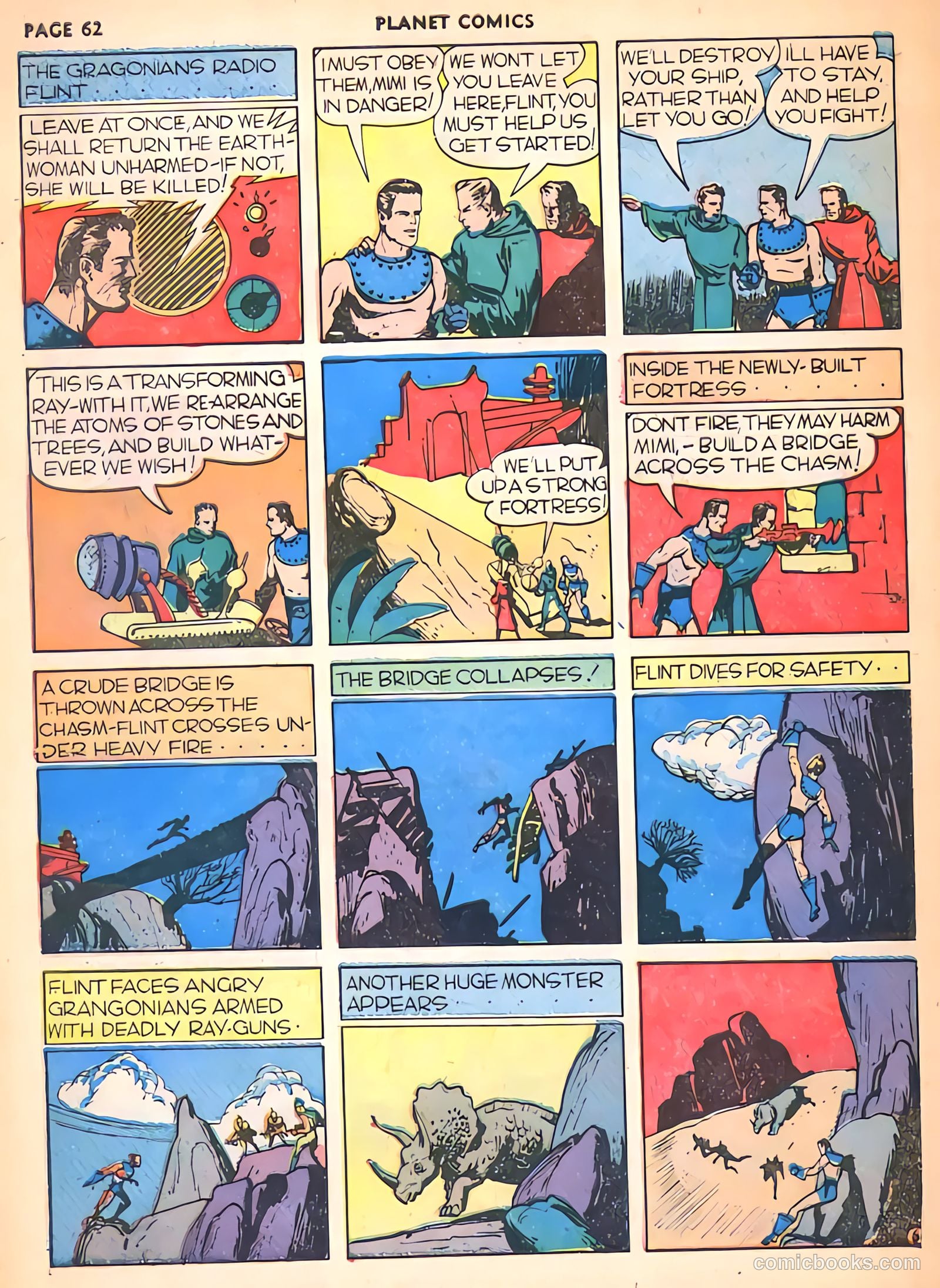 Planet Comics #5 (1940) — page 64 of 69