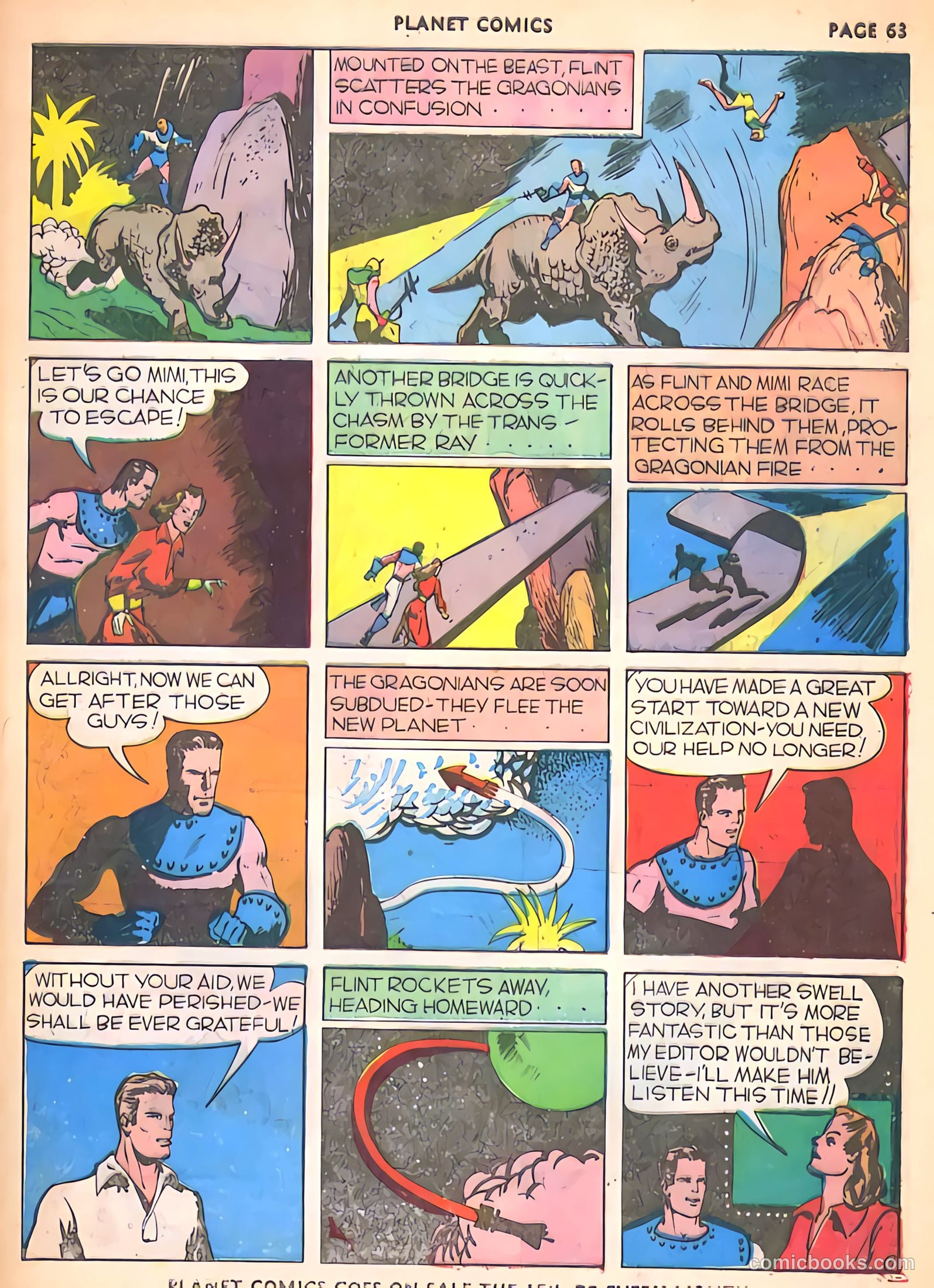Planet Comics #5 (1940) — page 65 of 69