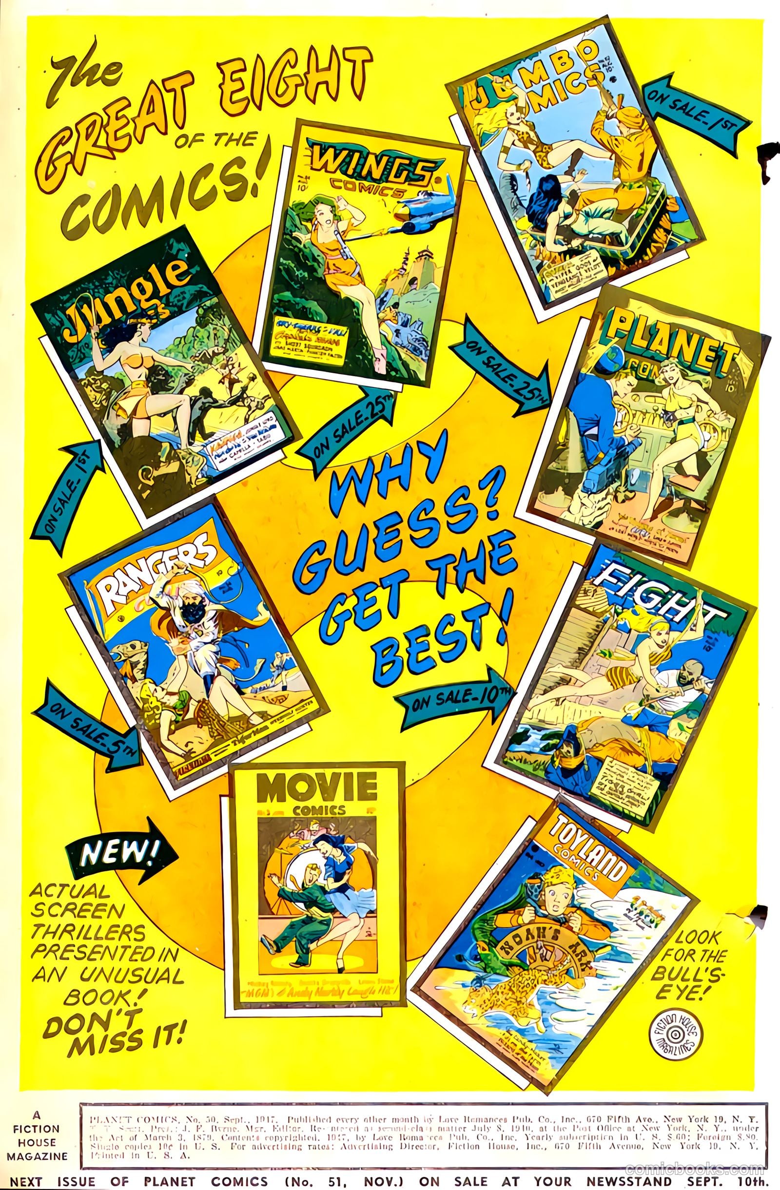 Planet Comics #50 (1947) — page 2 of 52