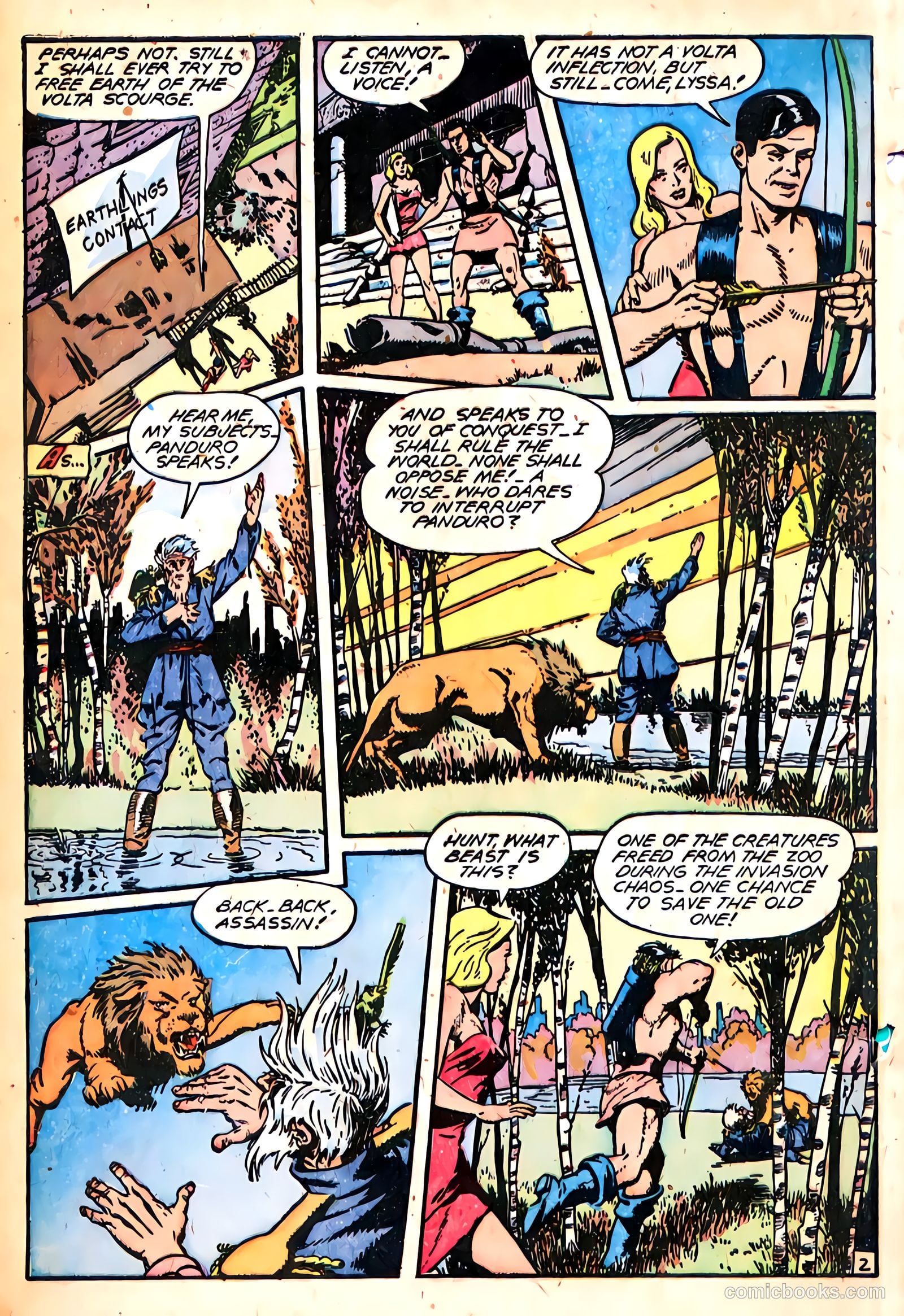 Planet Comics #50 (1947) — page 4 of 52