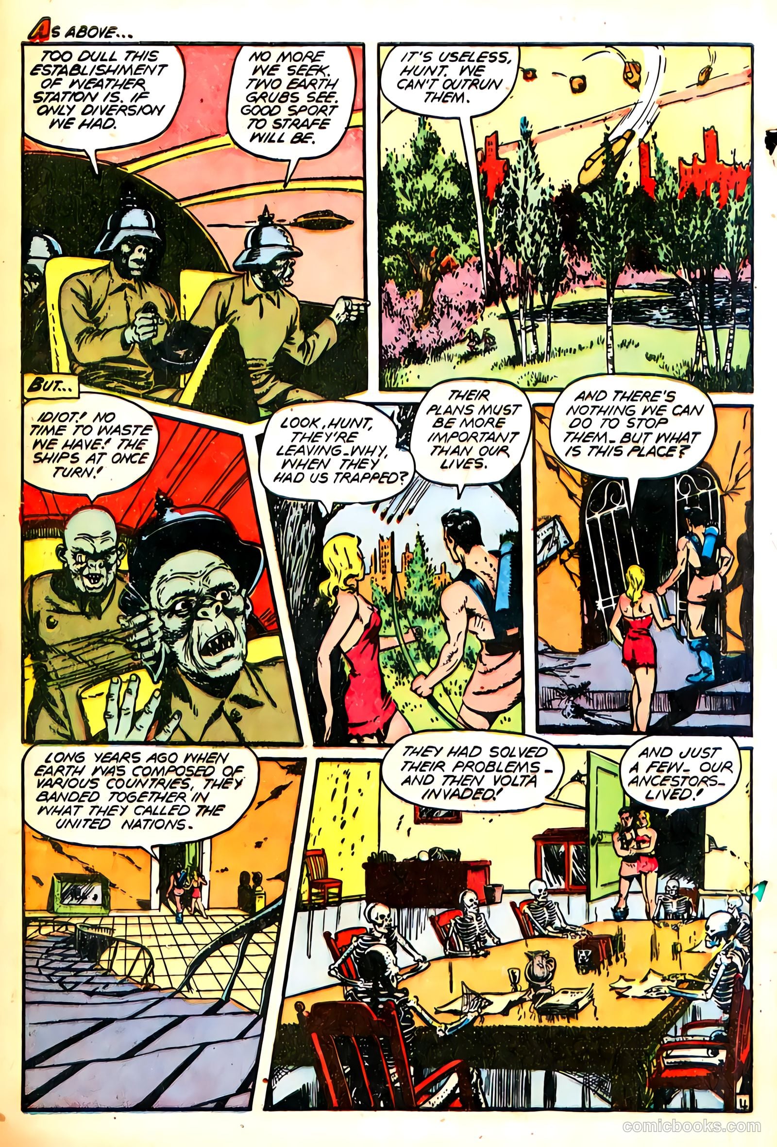 Planet Comics #50 (1947) — page 6 of 52