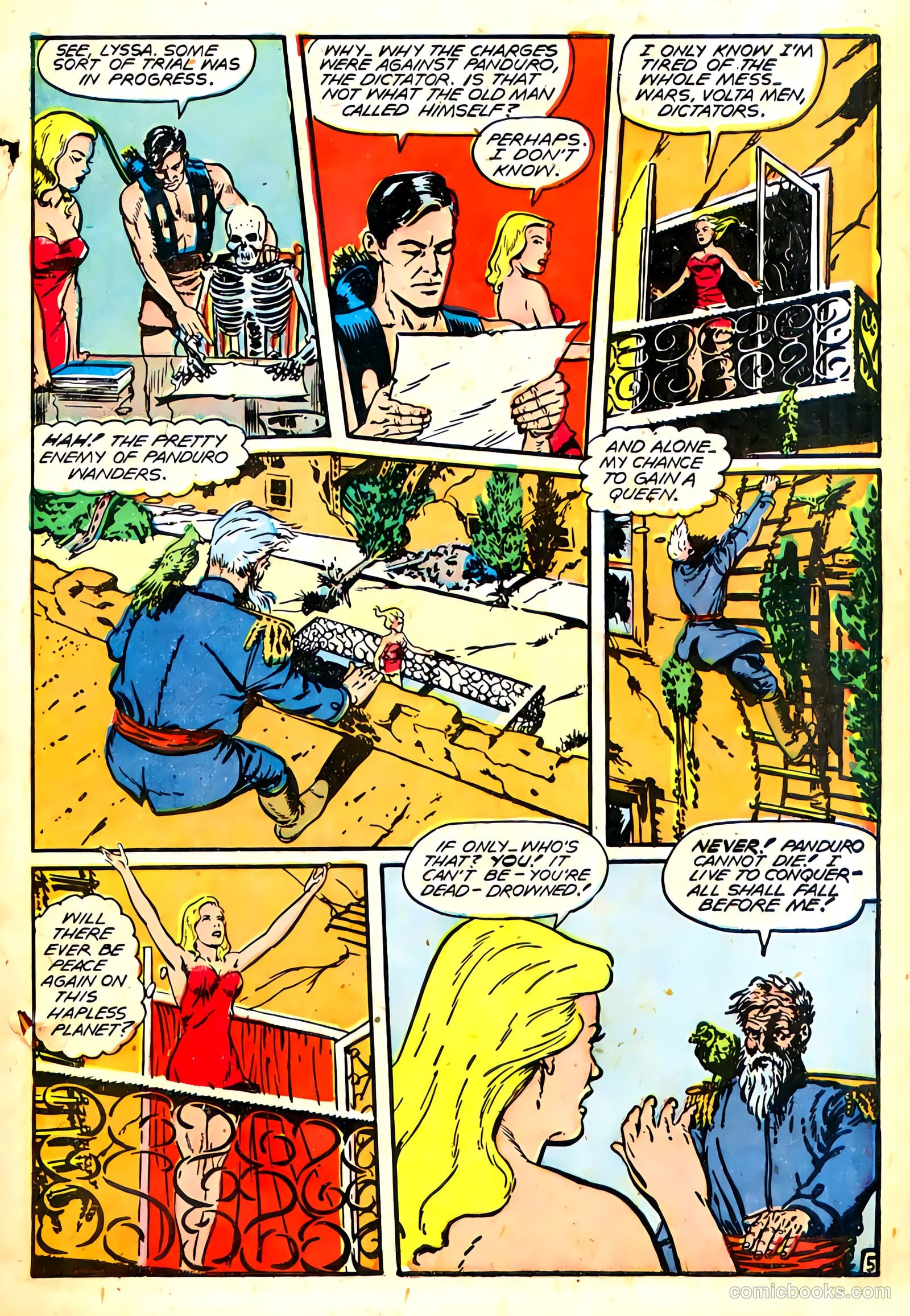 Planet Comics #50 (1947) — page 7 of 52