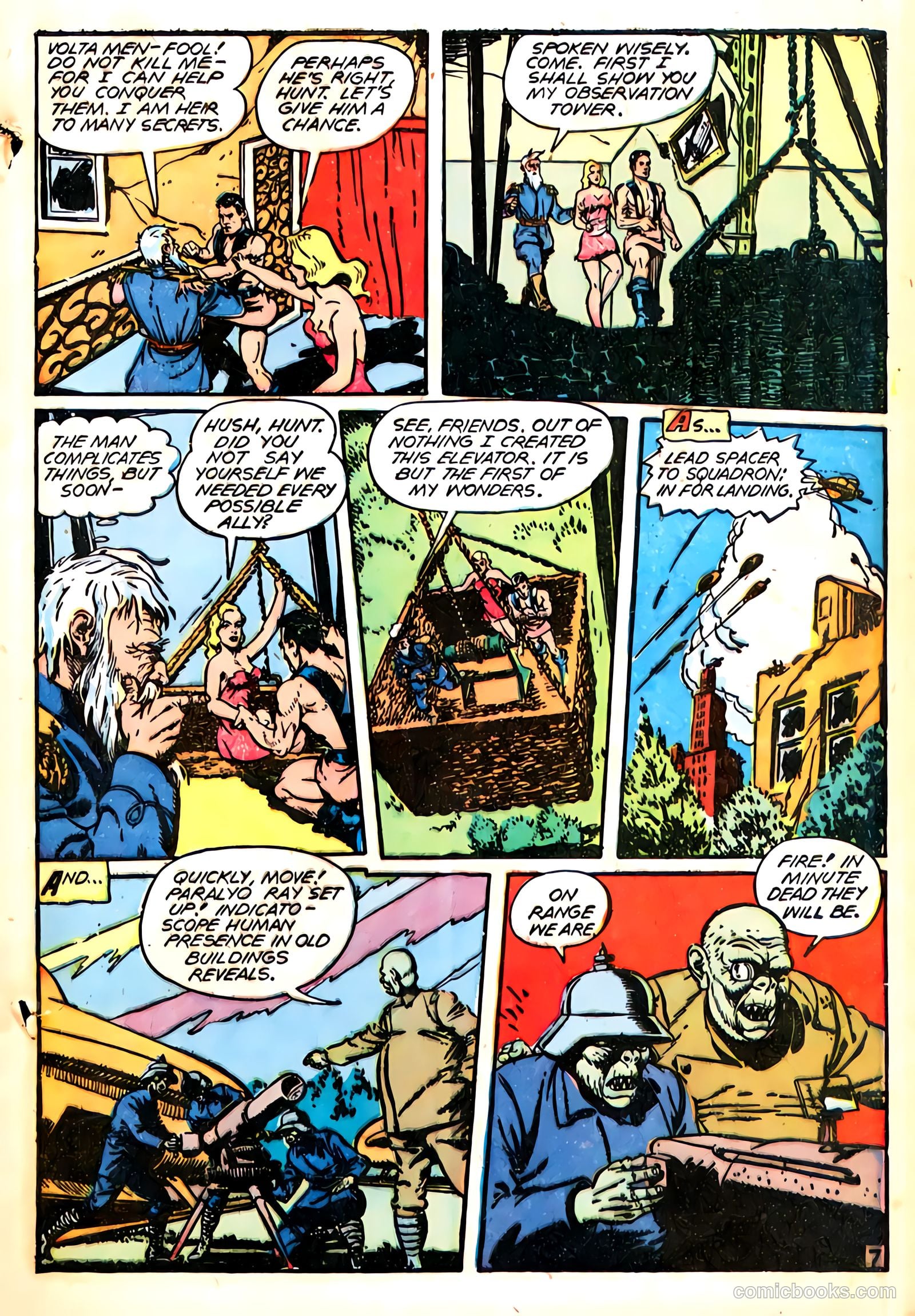 Planet Comics #50 (1947) — page 9 of 52