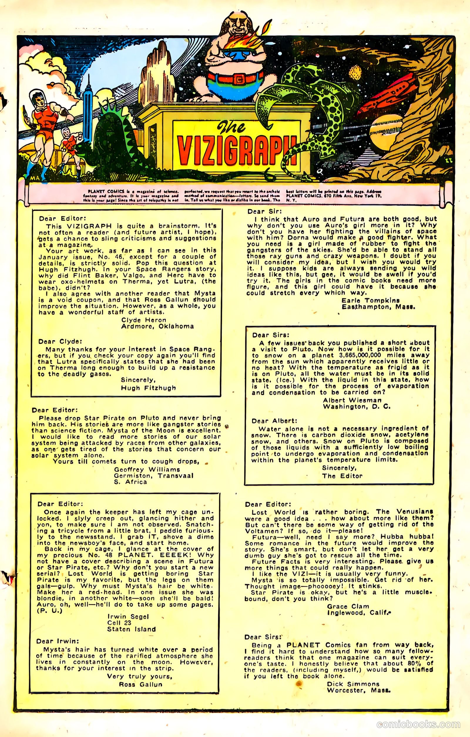 Planet Comics #50 (1947) — page 19 of 52
