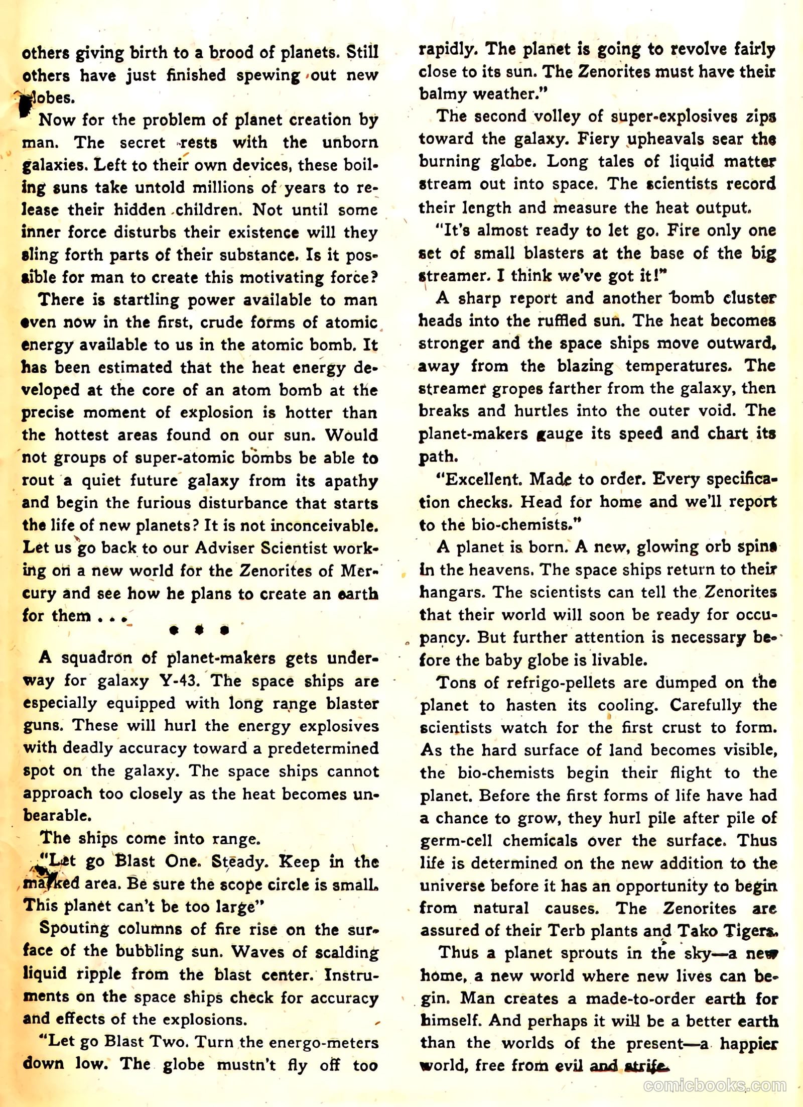 Planet Comics #50 (1947) — page 35 of 52