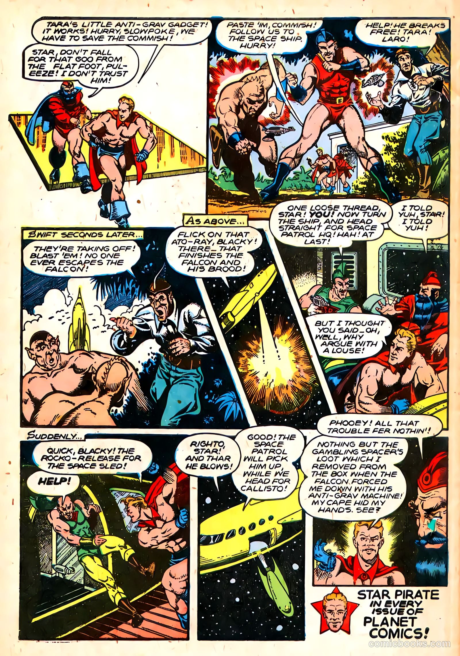 Planet Comics #50 (1947) — page 50 of 52