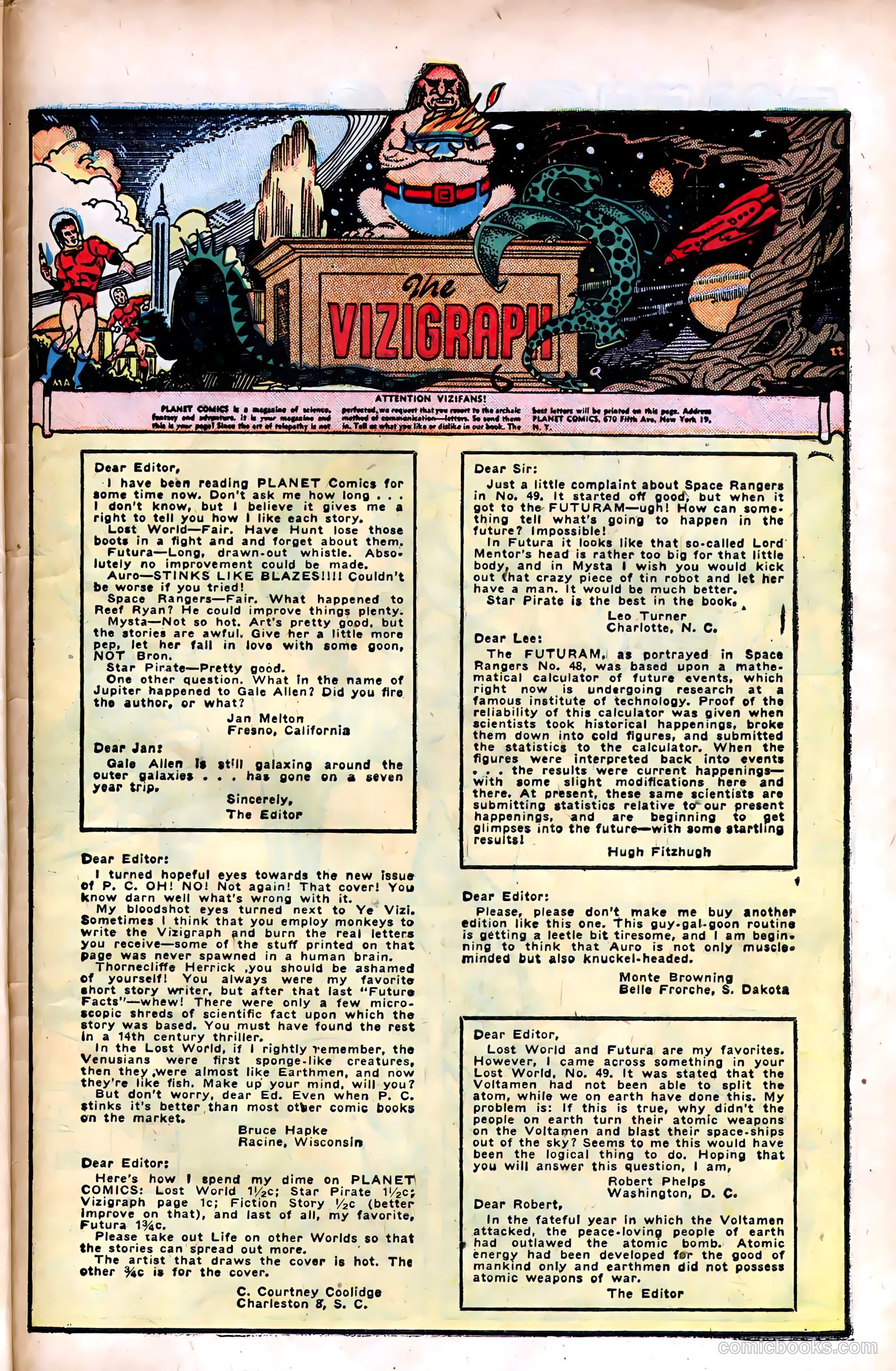 Planet Comics #51 (1947) — page 42 of 53