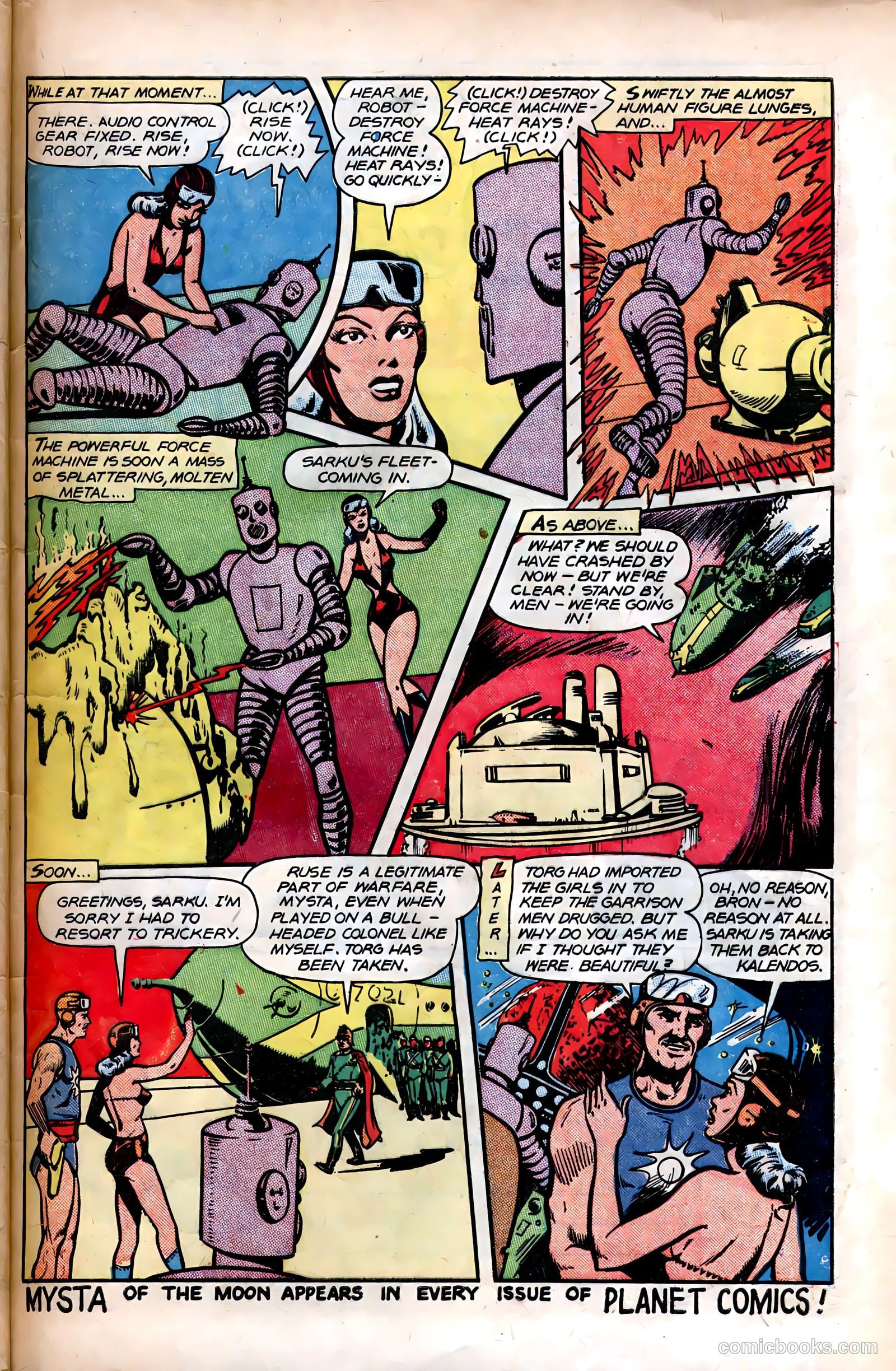 Planet Comics #51 (1947) — page 50 of 53