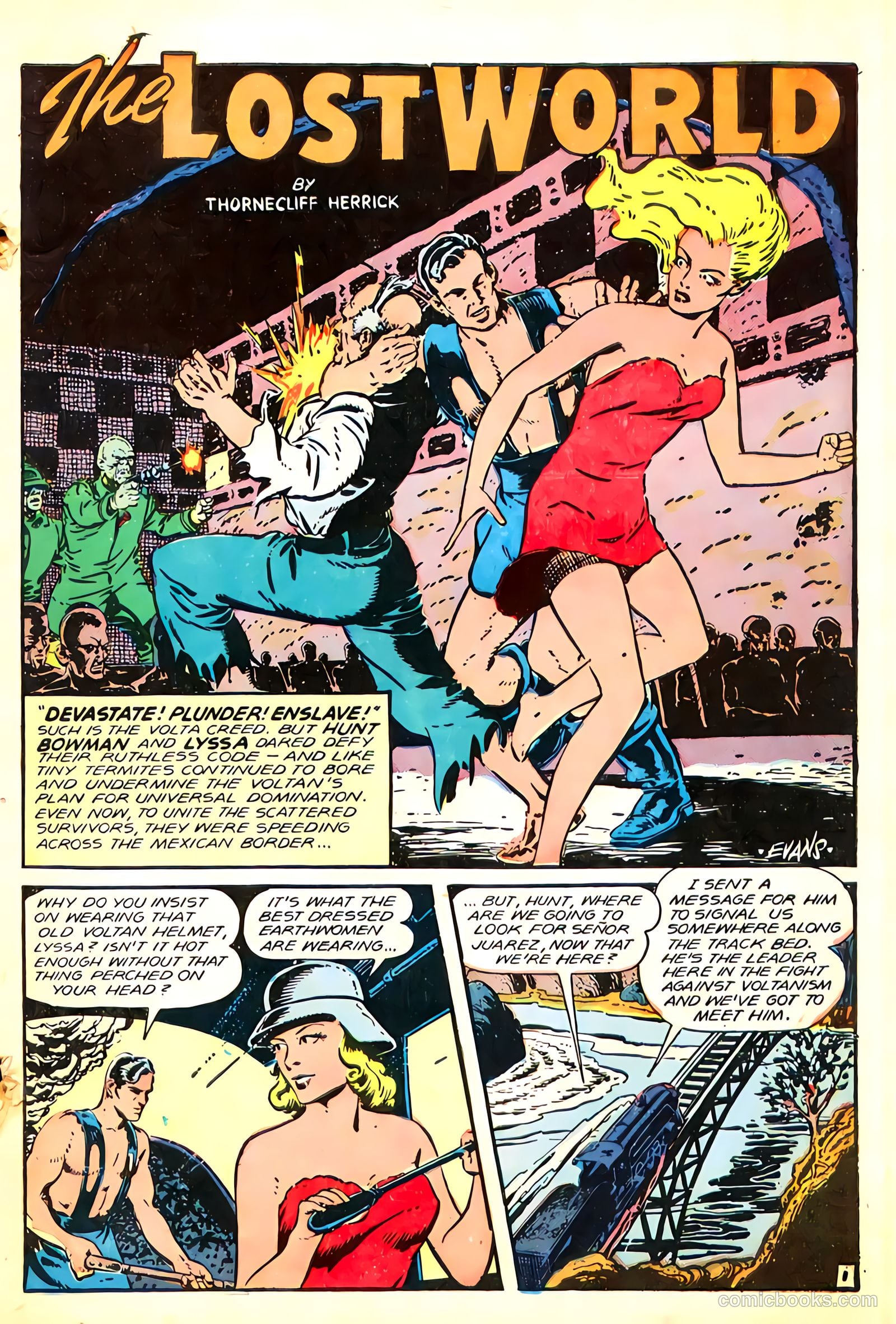 Planet Comics #52 (1948) — page 3 of 52