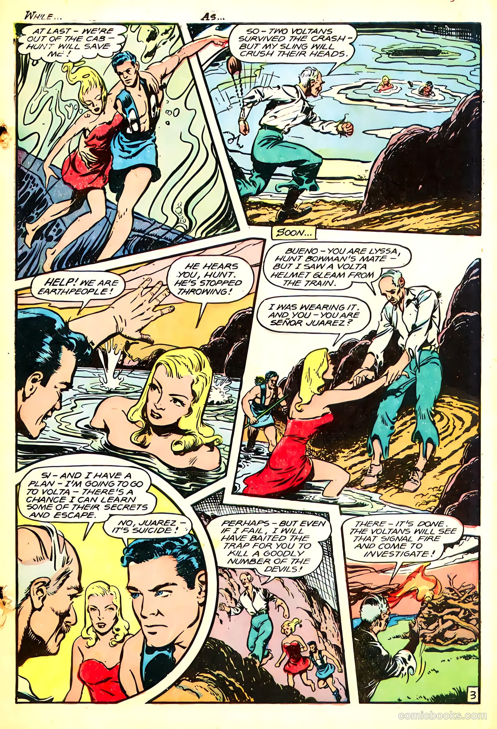 Planet Comics #52 (1948) — page 5 of 52