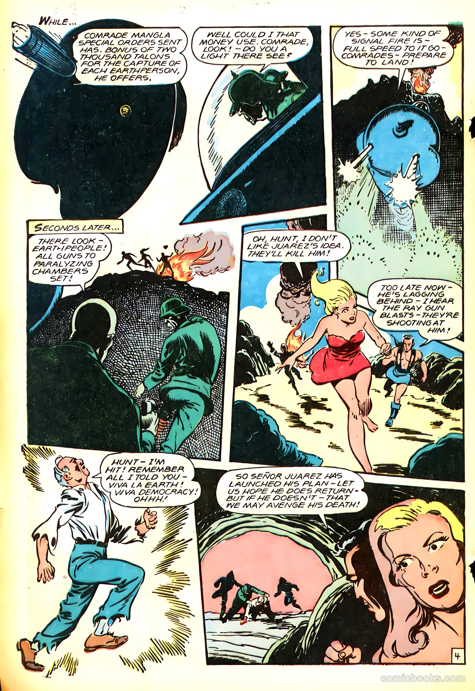 Planet Comics #52 (1948) — page 6 of 52