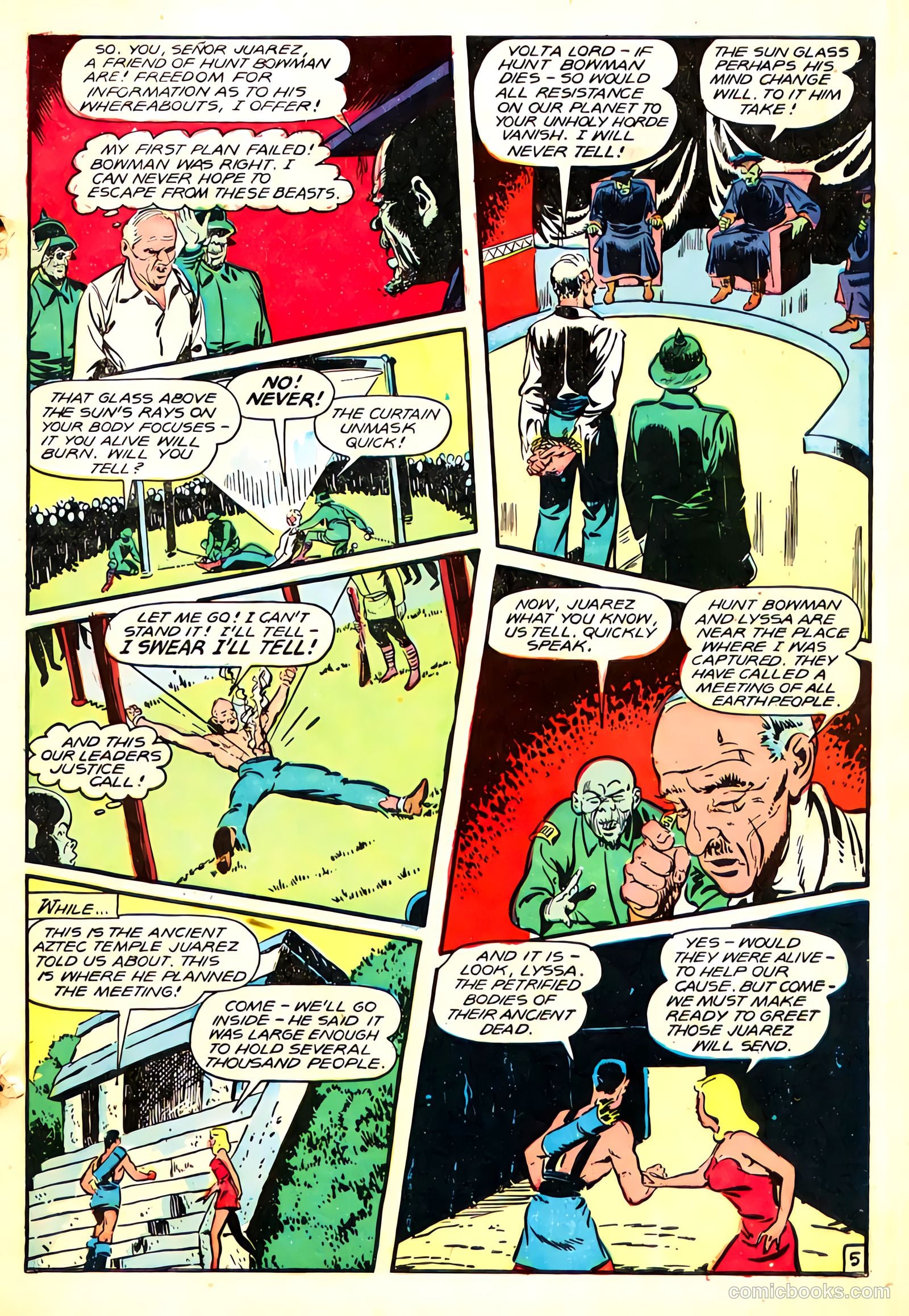 Planet Comics #52 (1948) — page 7 of 52