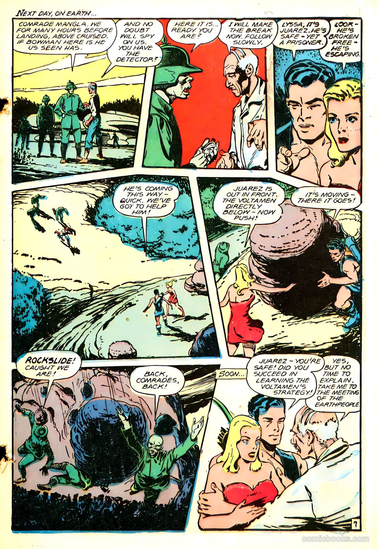 Planet Comics #52 (1948) — page 9 of 52