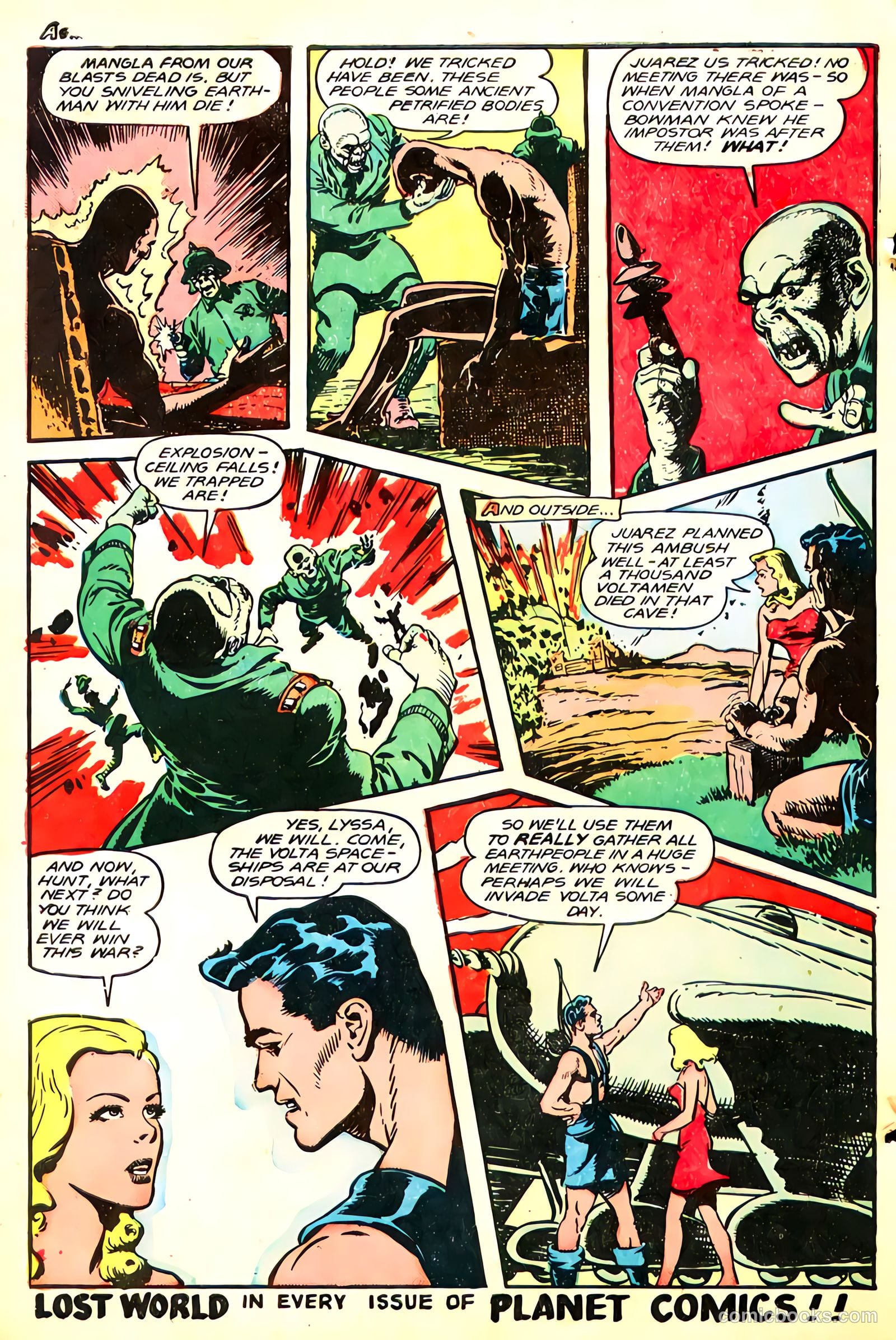 Planet Comics #52 (1948) — page 12 of 52