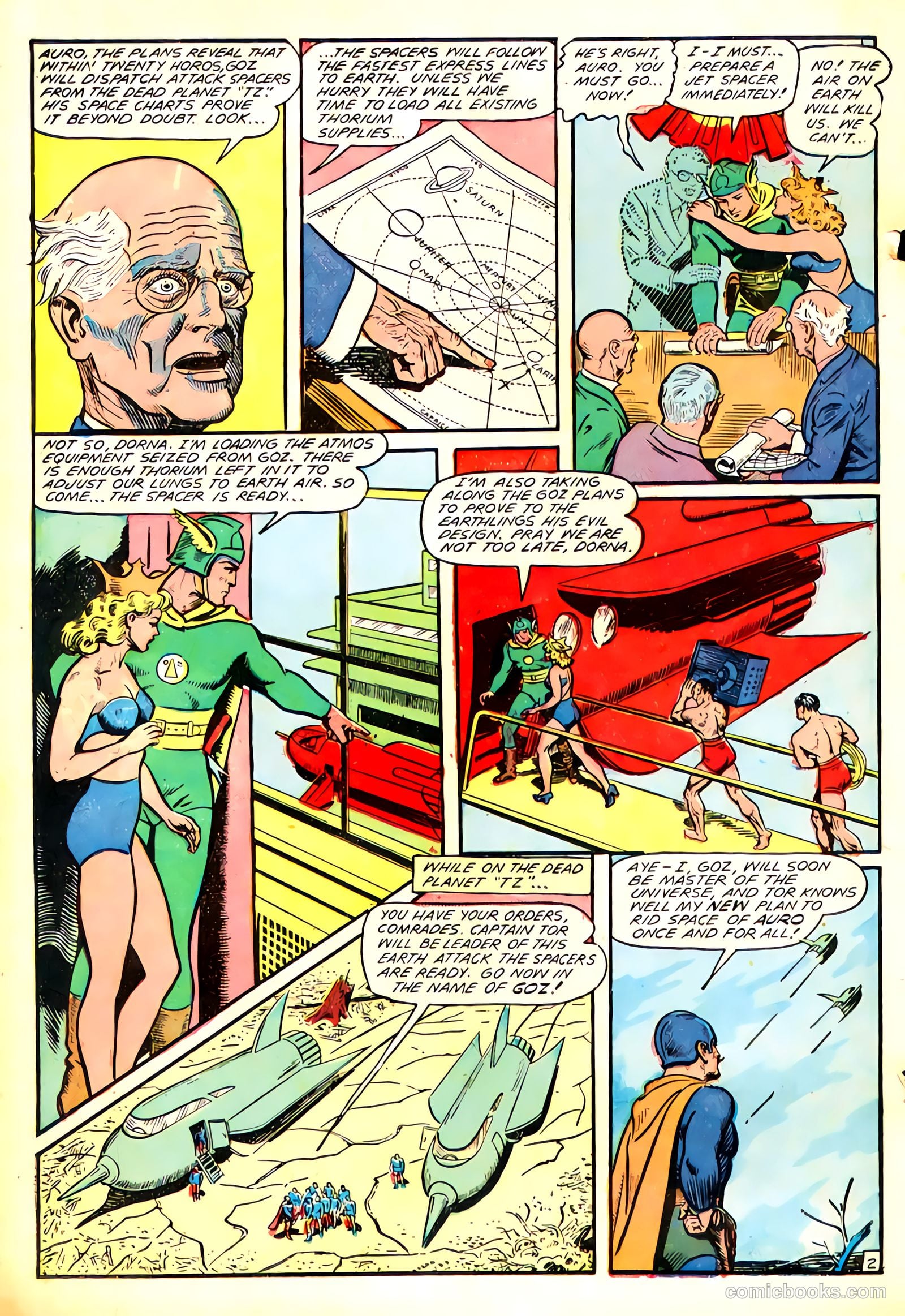 Planet Comics #52 (1948) — page 22 of 52