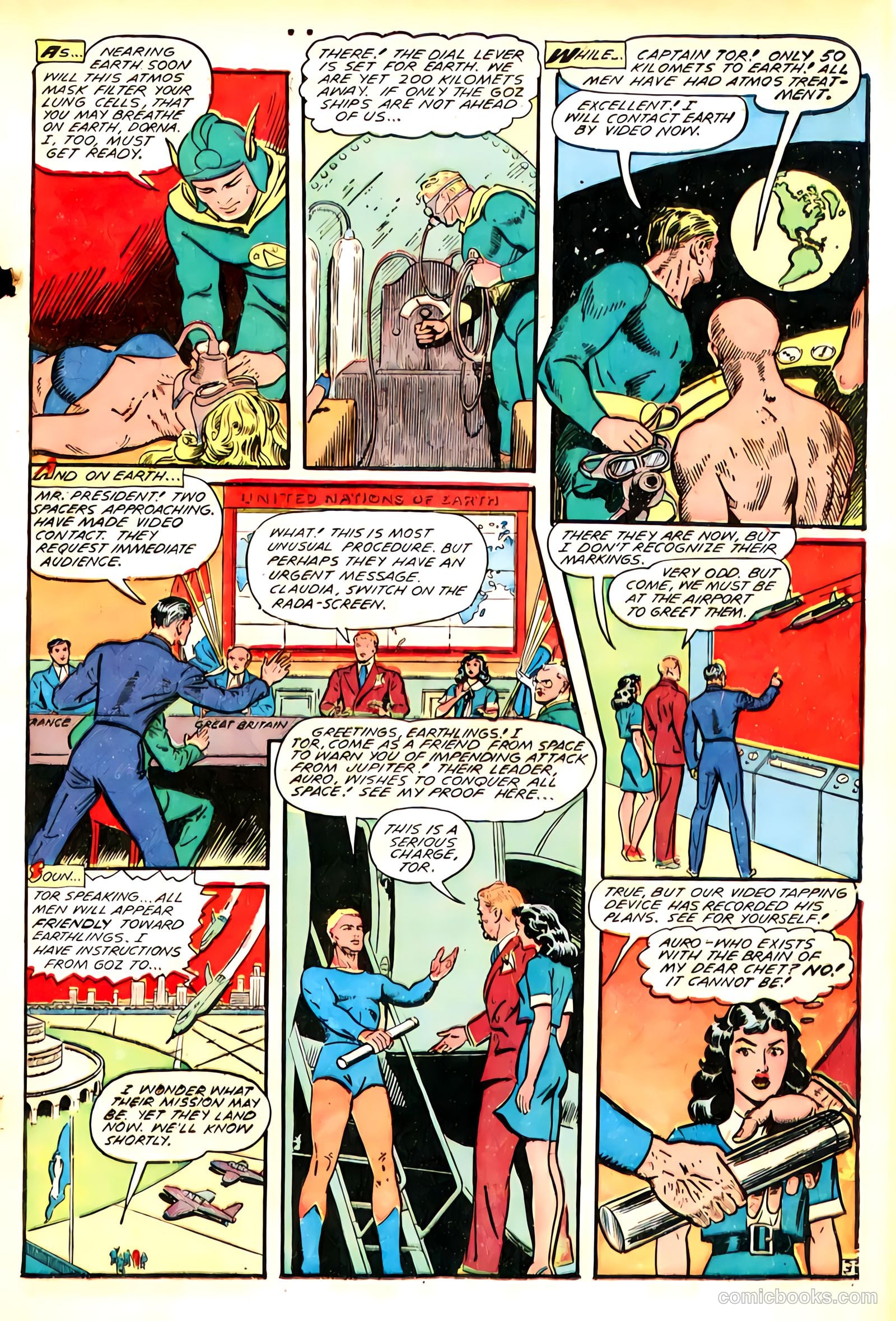 Planet Comics #52 (1948) — page 23 of 52