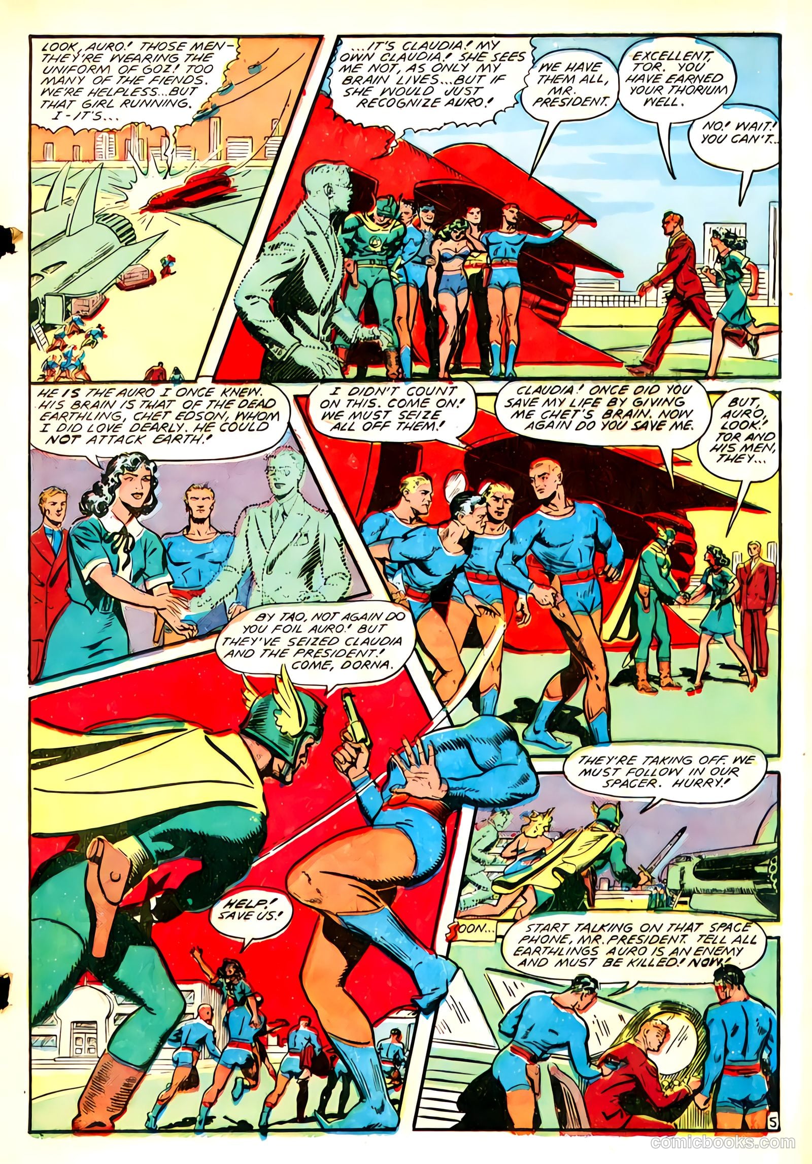 Planet Comics #52 (1948) — page 25 of 52