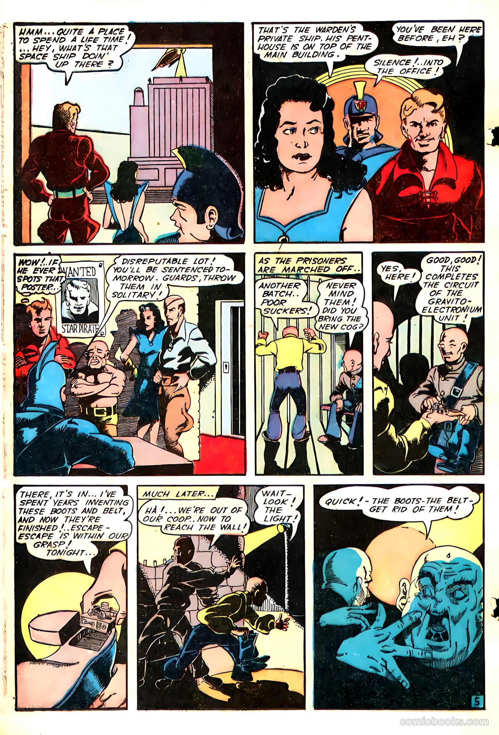 Planet Comics #52 (1948) — page 32 of 52