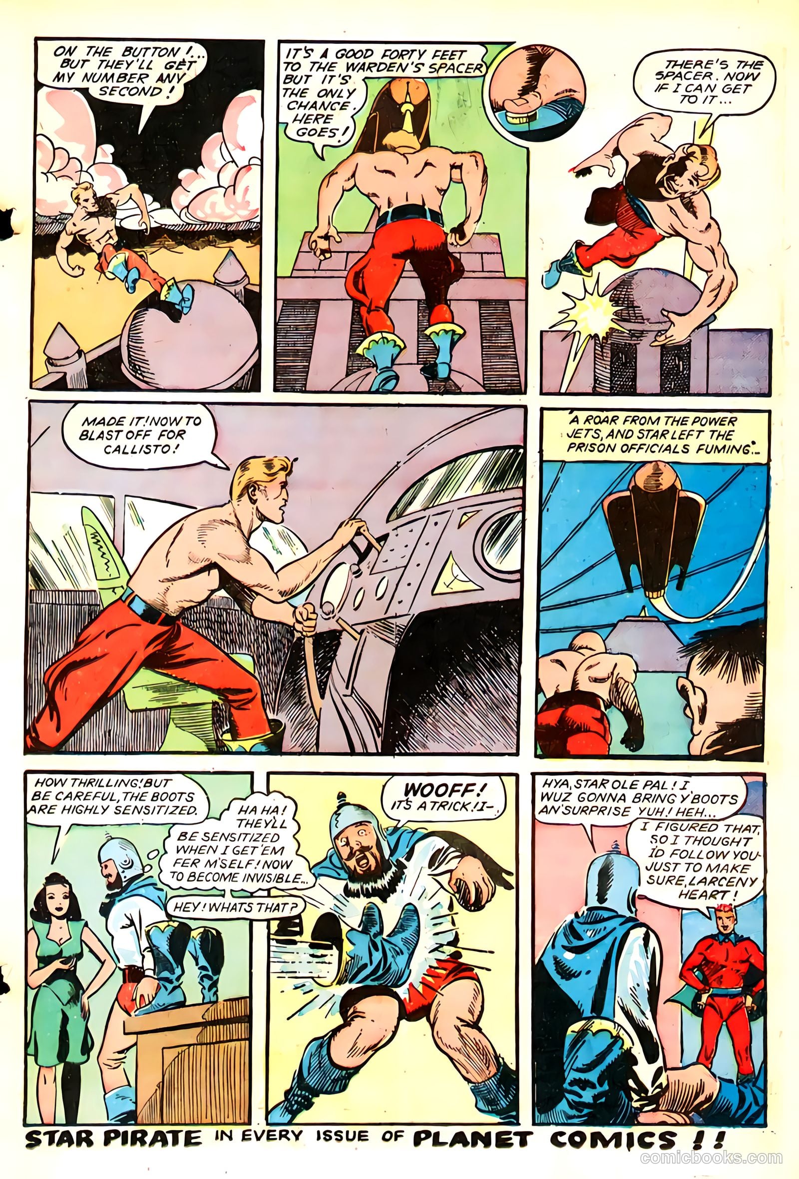 Planet Comics #52 (1948) — page 35 of 52