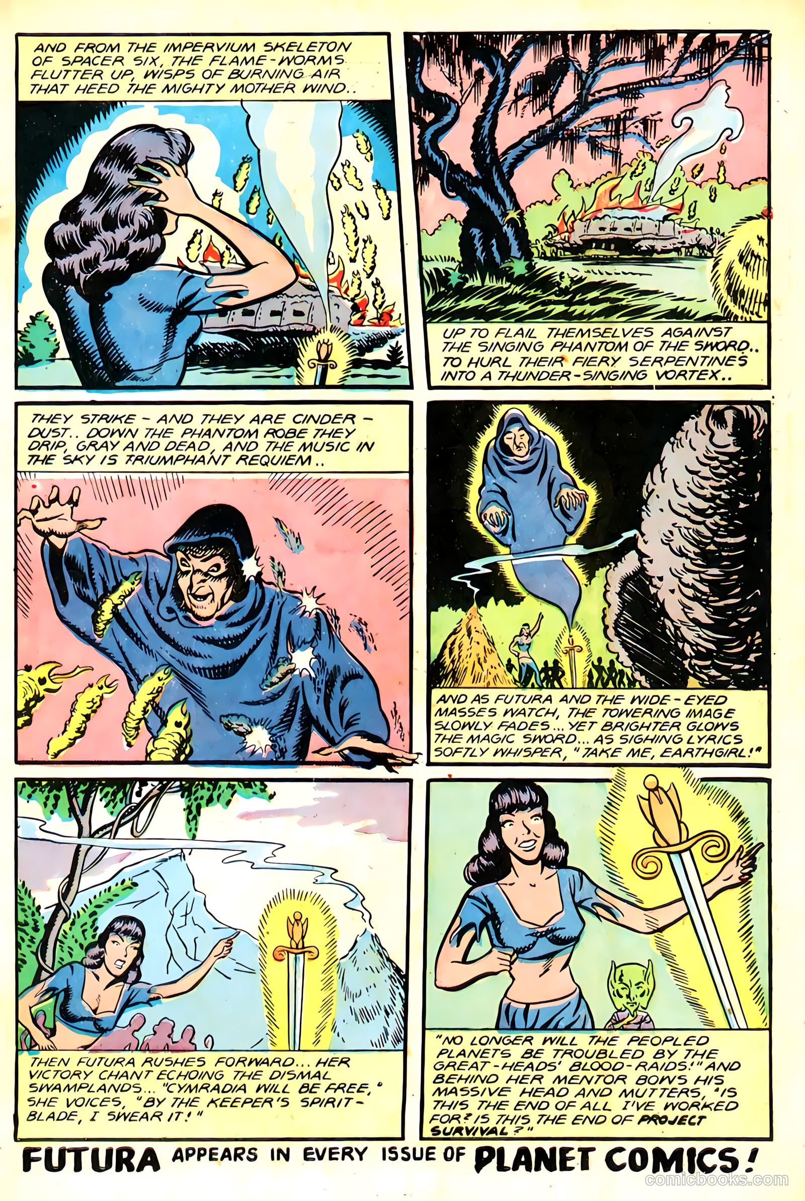 Planet Comics #52 (1948) — page 43 of 52
