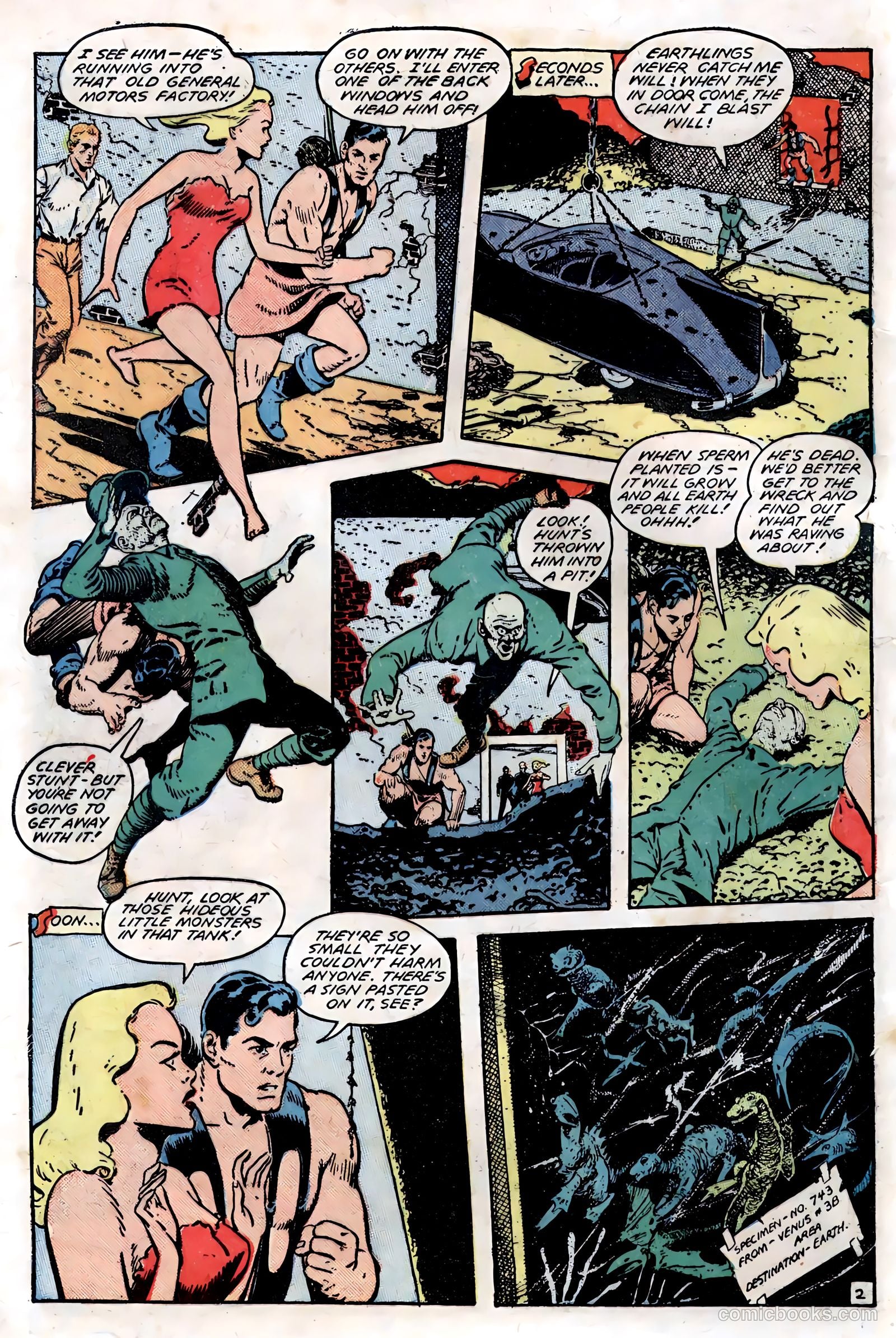 Planet Comics #53 (1948) — page 4 of 52