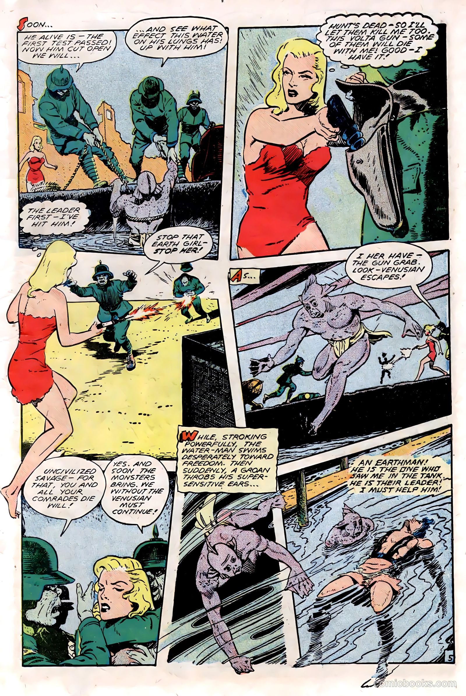 Planet Comics #53 (1948) — page 7 of 52