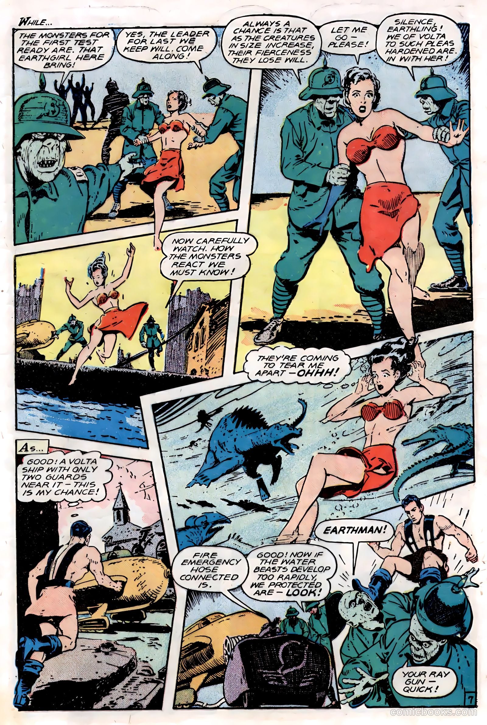 Planet Comics #53 (1948) — page 9 of 52