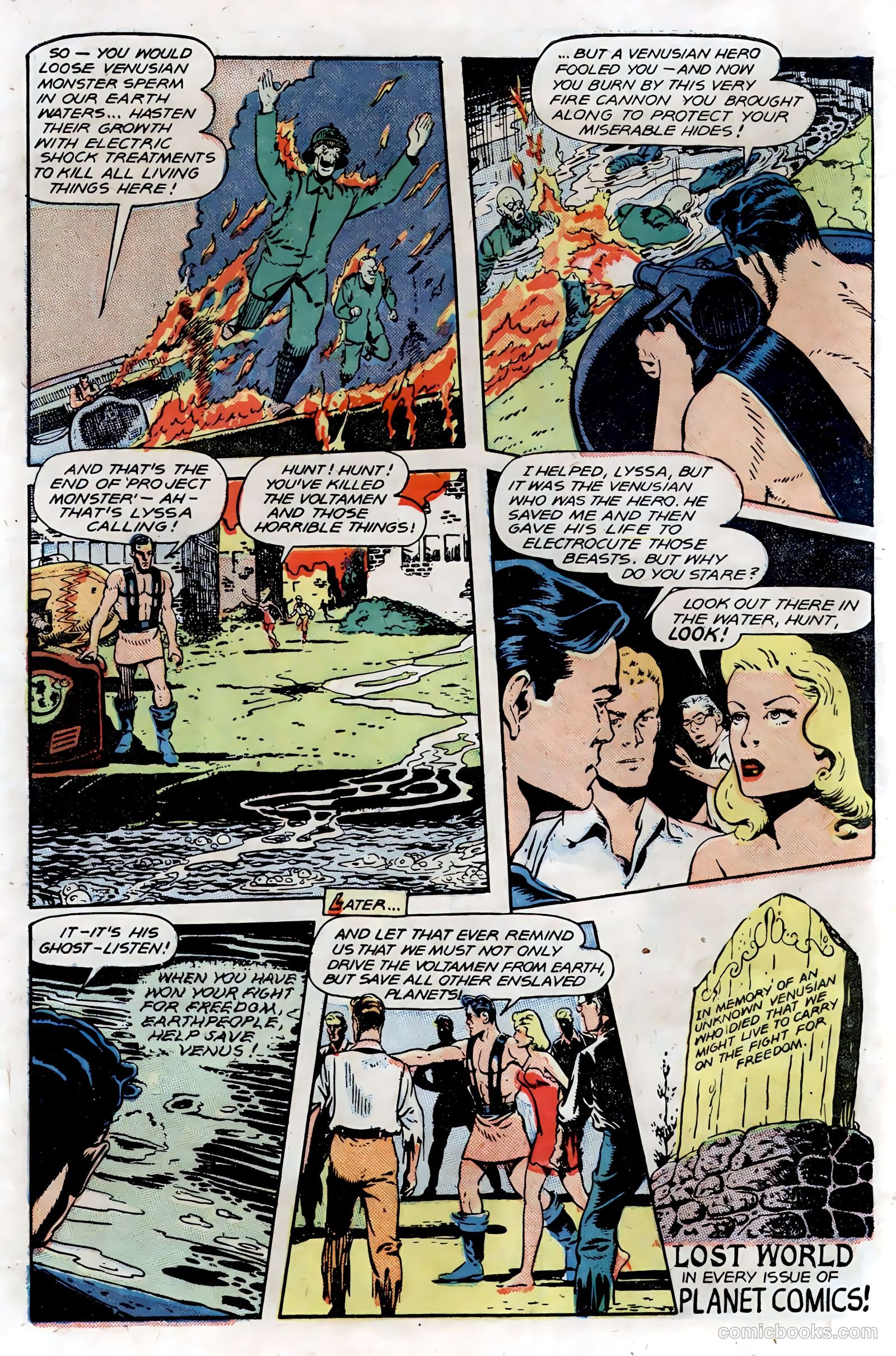 Planet Comics #53 (1948) — page 12 of 52