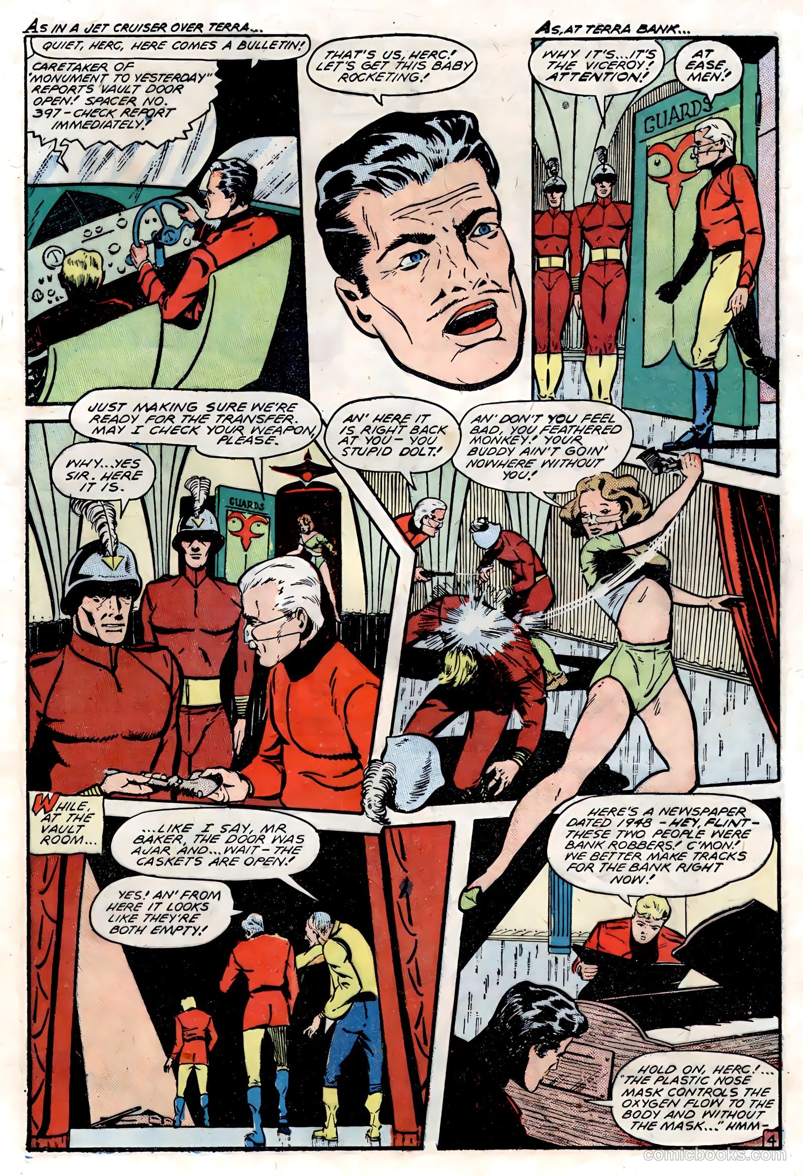 Planet Comics #53 (1948) — page 33 of 52