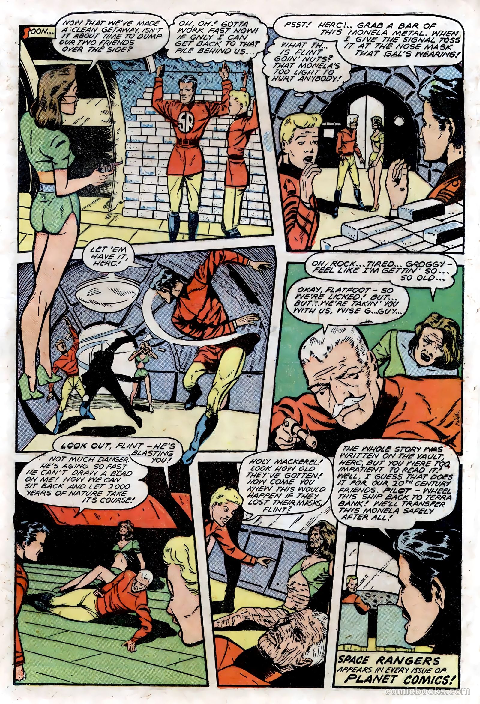 Planet Comics #53 (1948) — page 35 of 52