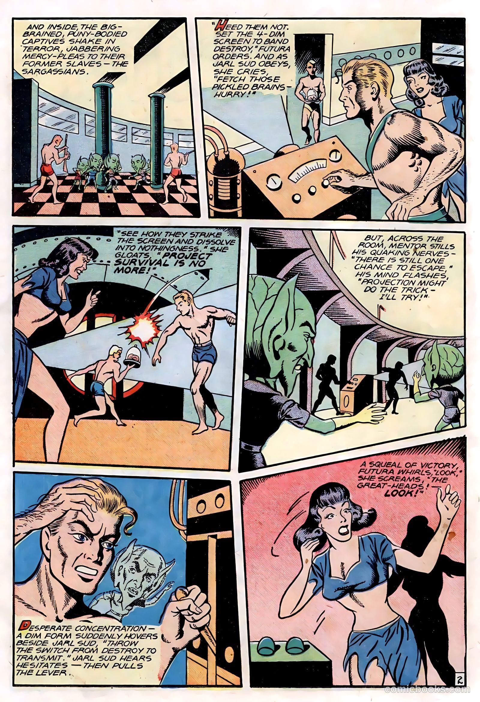 Planet Comics #53 (1948) — page 38 of 52